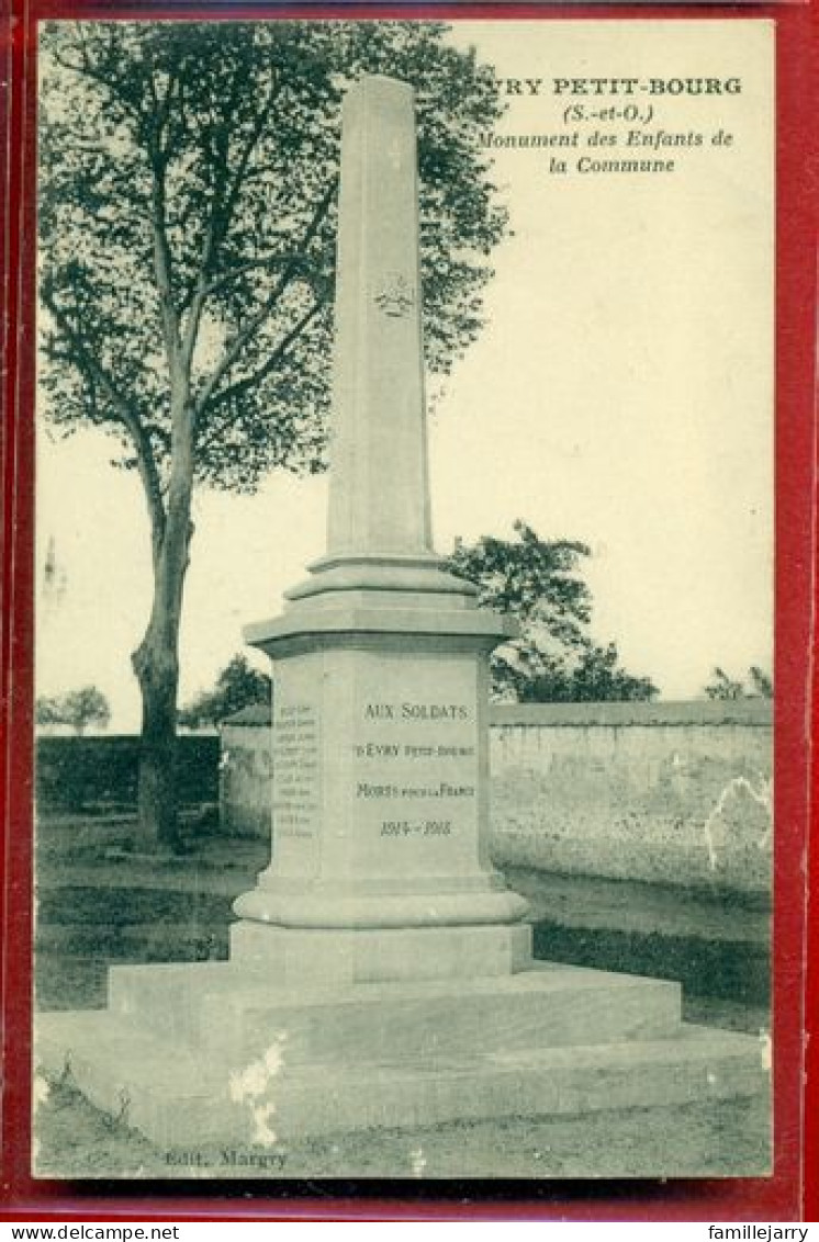 3532 - EVRY PETIT BOURG - MONUMENT DES ENFANTS DE LA COMMUNE - Evry