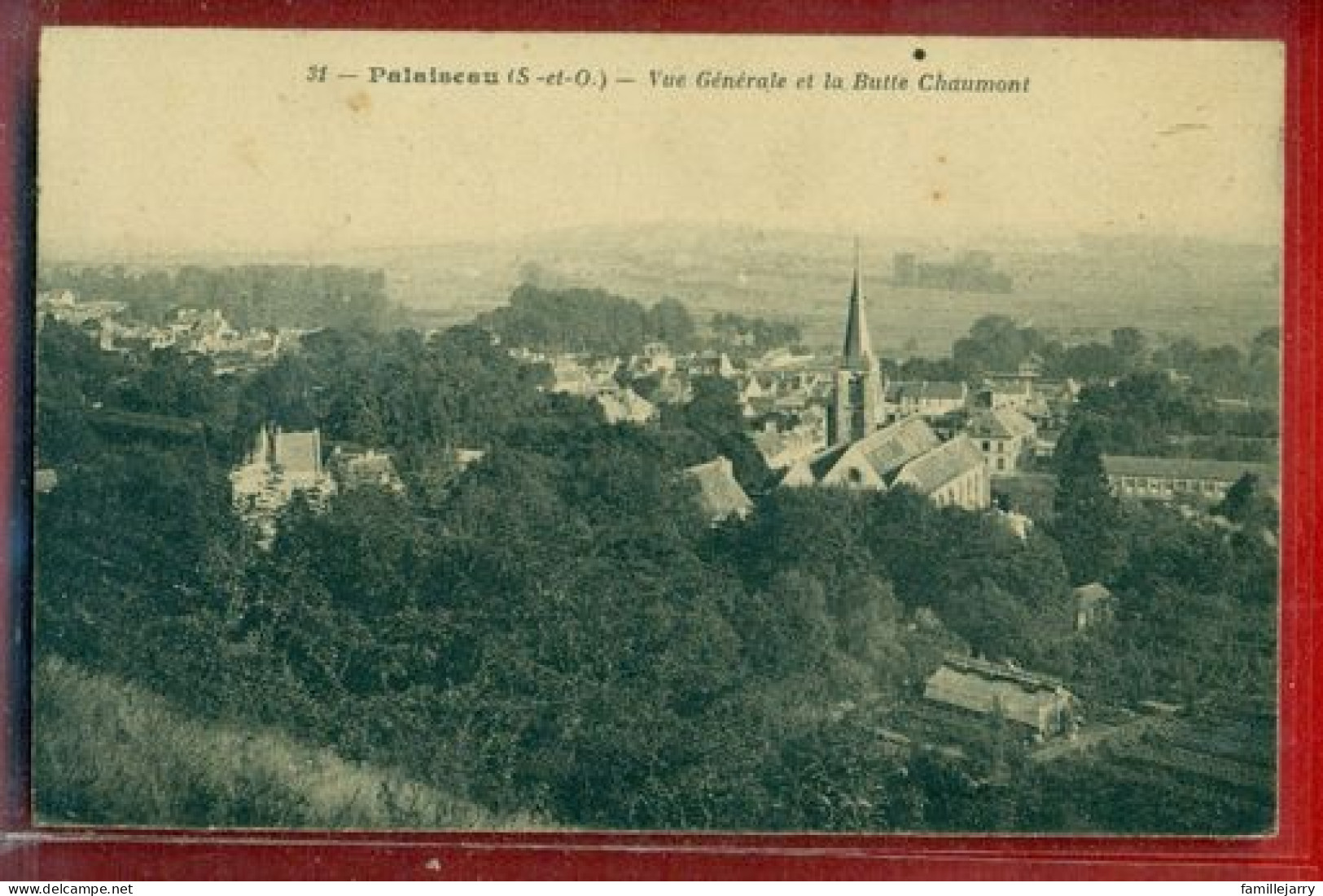 3416 - PALAISEAU - VUE GENERALE ET LA BUTTE CHAUMONT - Palaiseau