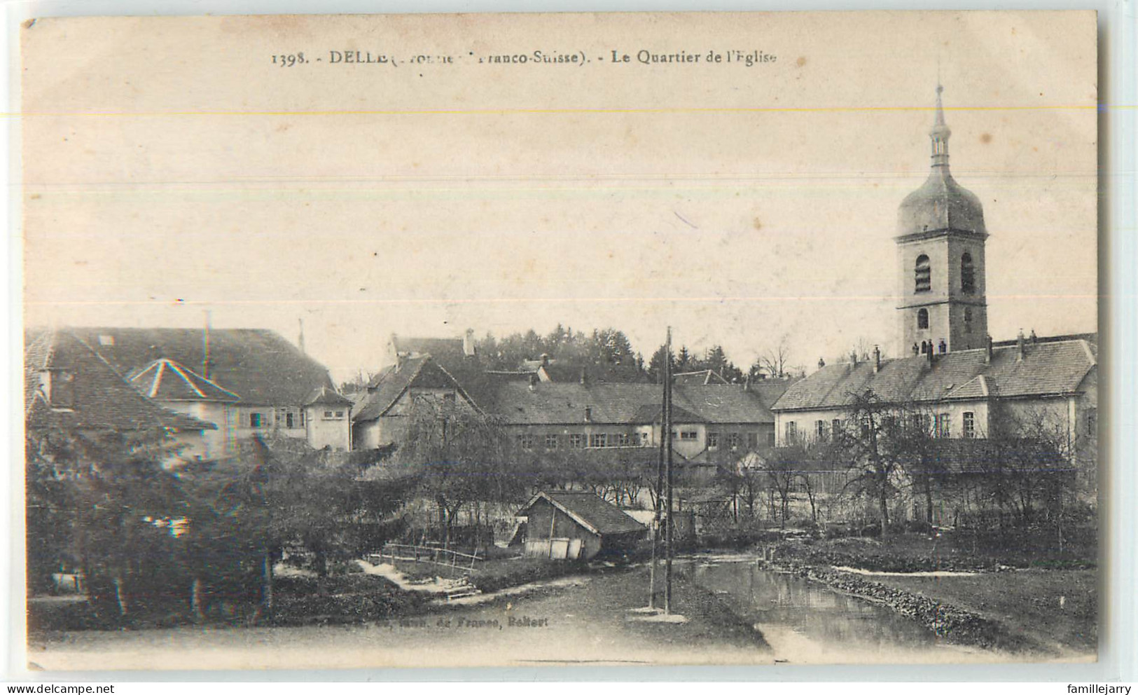 32041 - DELLE - LE QUARTIER DE L EGLISE - Delle