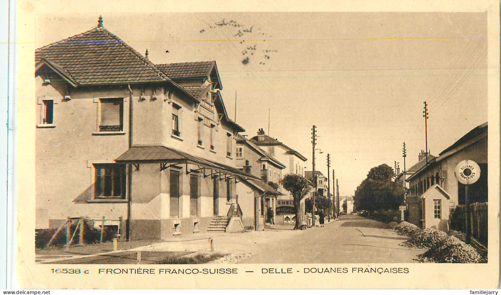 32040 - DELLE - FRONTIERE FRANCO SUISSE / DOUANES FRANCAISES - Delle