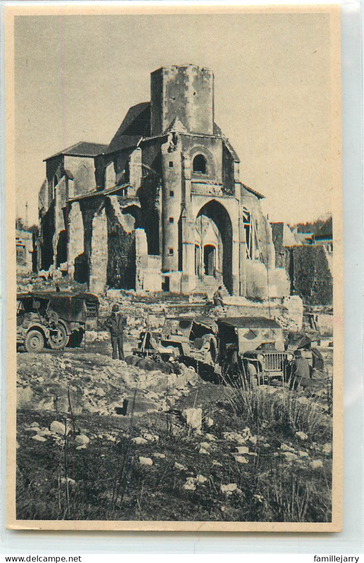 32914 - CHATEL SUR MOSELLE - CPM - LE CENTRE DE LA VILLE A ETE TRES ABIME EN 1940 / L EGLISE A ETE TRES TOUCHEE - Chatel Sur Moselle