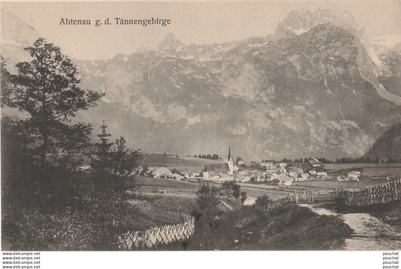 W14- ABTENAU  G. D. TANNENGEBIRGE  - ( 2 SCANS) - Abtenau