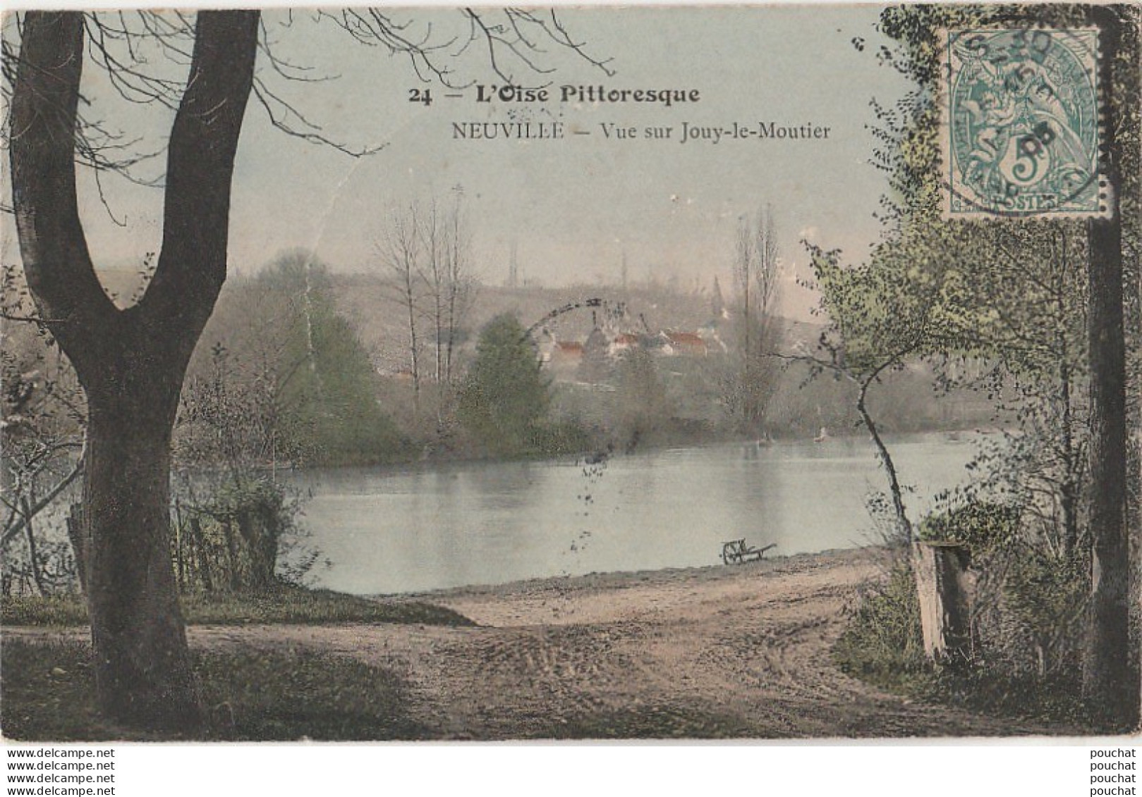 W10-95) NEUVILLE - VUE SUR JOUY LE MOUTIER - Neuville-sur-Oise