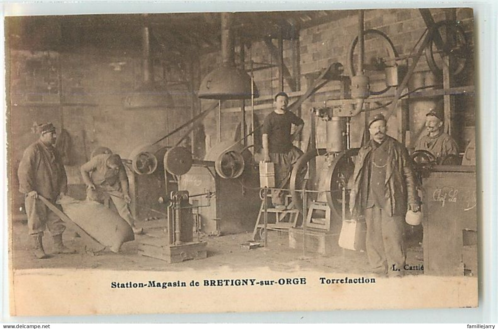 13604 - BRETIGNY SUR ORGE - STATION MAGASIN / TORREFACTION - Bretigny Sur Orge