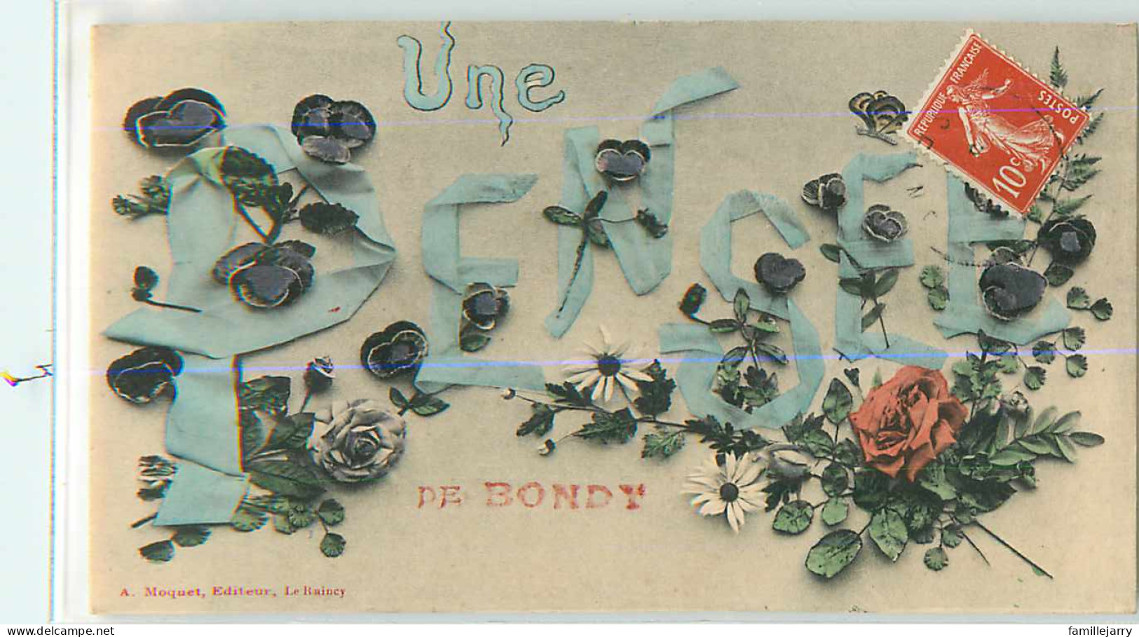 18555 - BONDY - UNE PENSEE DE - Bondy