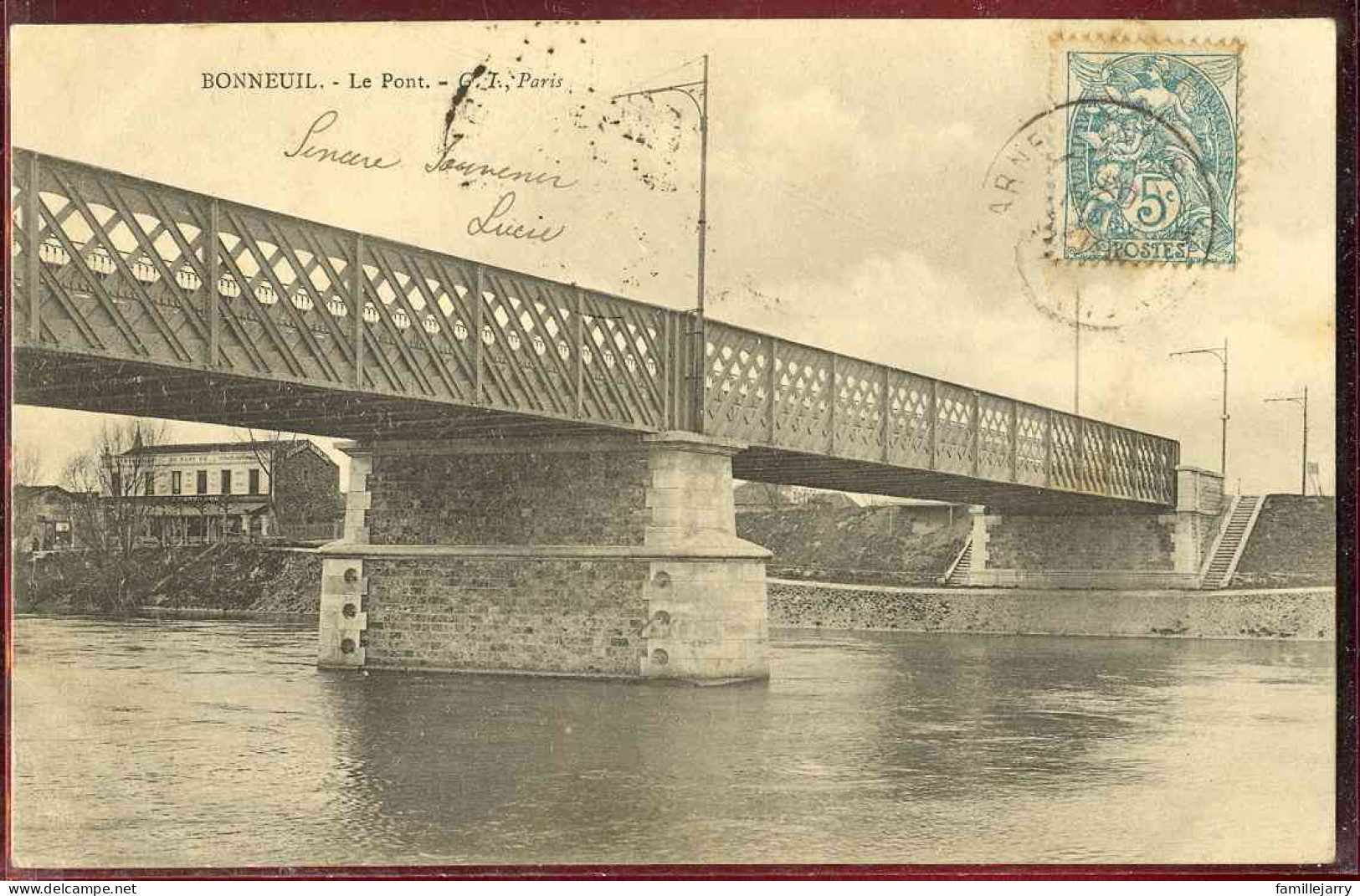 1756 - BONNEUIL - LE PONT - Bonneuil Sur Marne