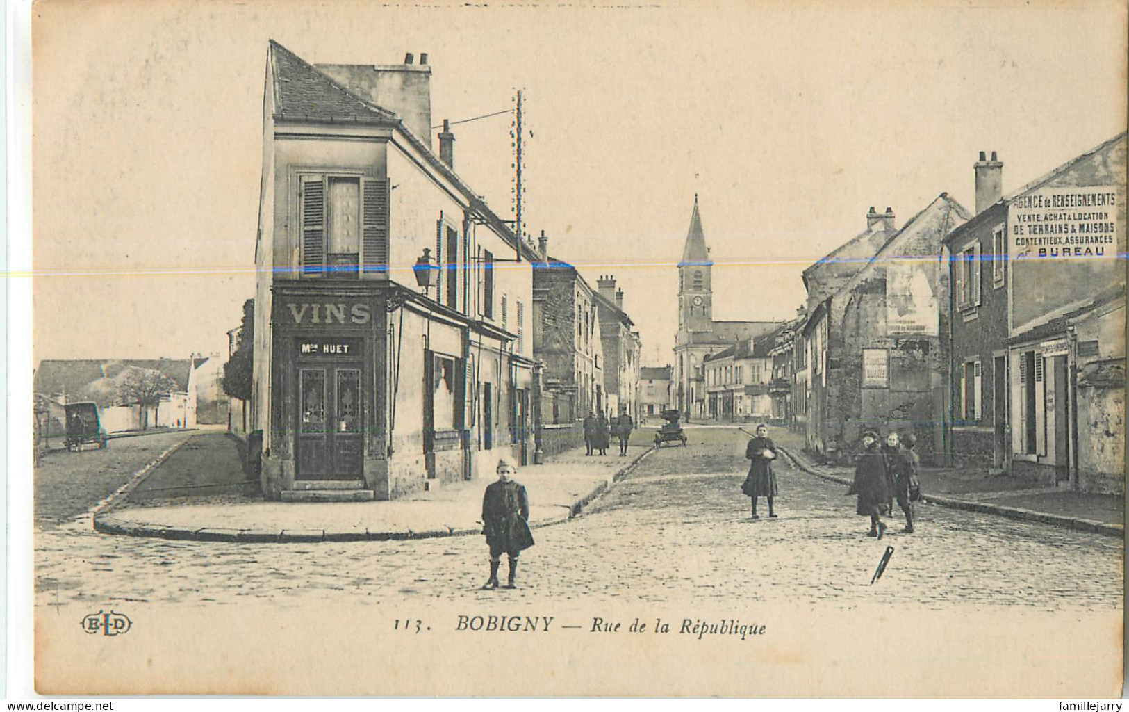 30128 - BOBIGNY - RUE DE LA REPUBLIQUE - Bobigny