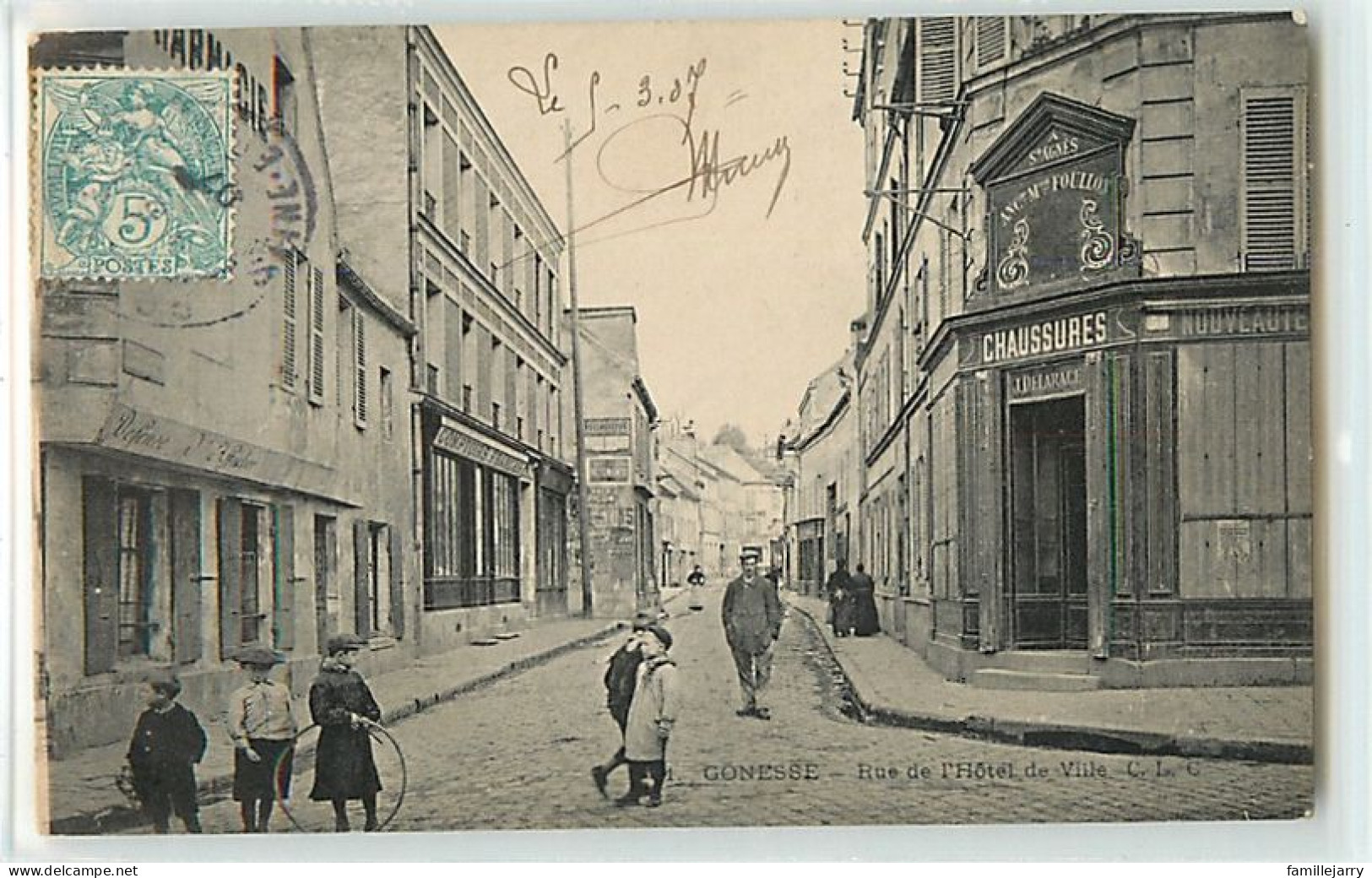 13935 - GONESSE - RUE DE L HOTEL DE VILLE - Gonesse