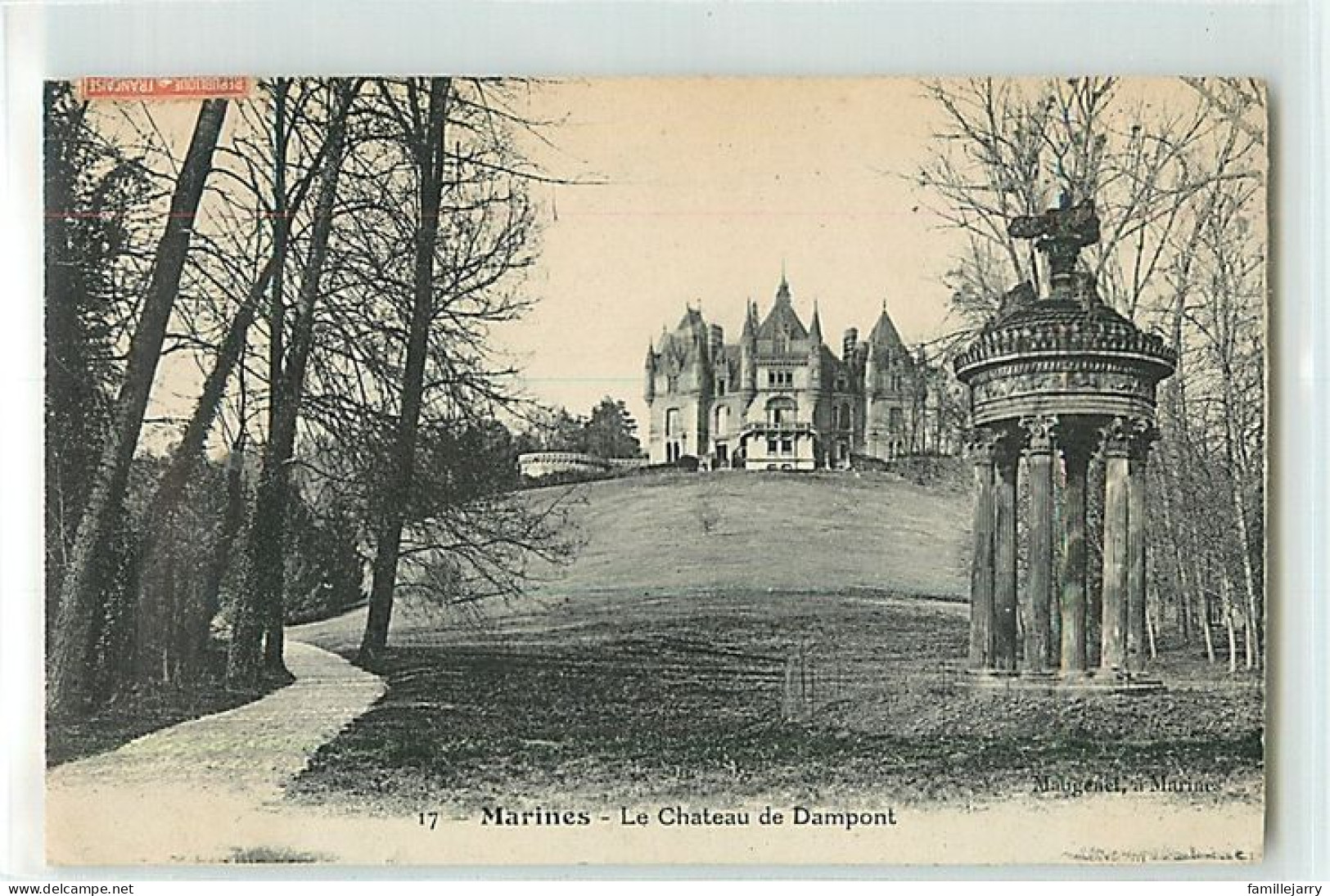 8512 - MARINES - LE CHATEAU DE DAMPONT - Marines