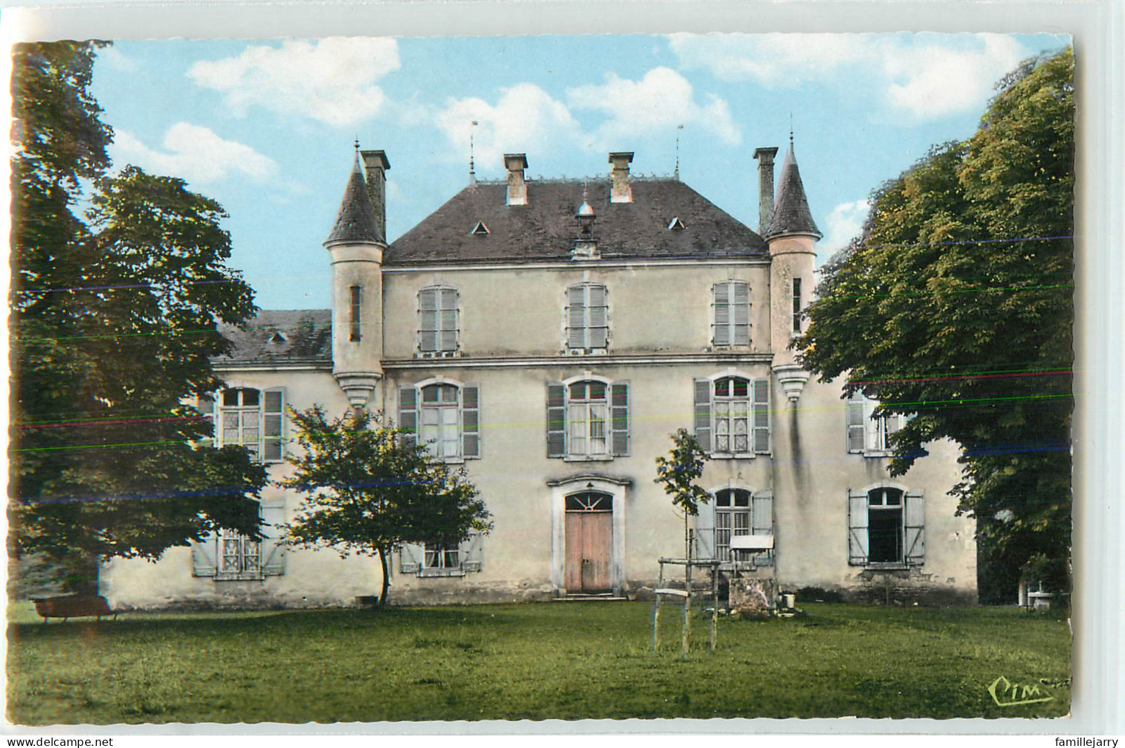 33269 - COUHE VERAC - CPSM - CHATEAU ABBAYE DE VALENCE - Couhe