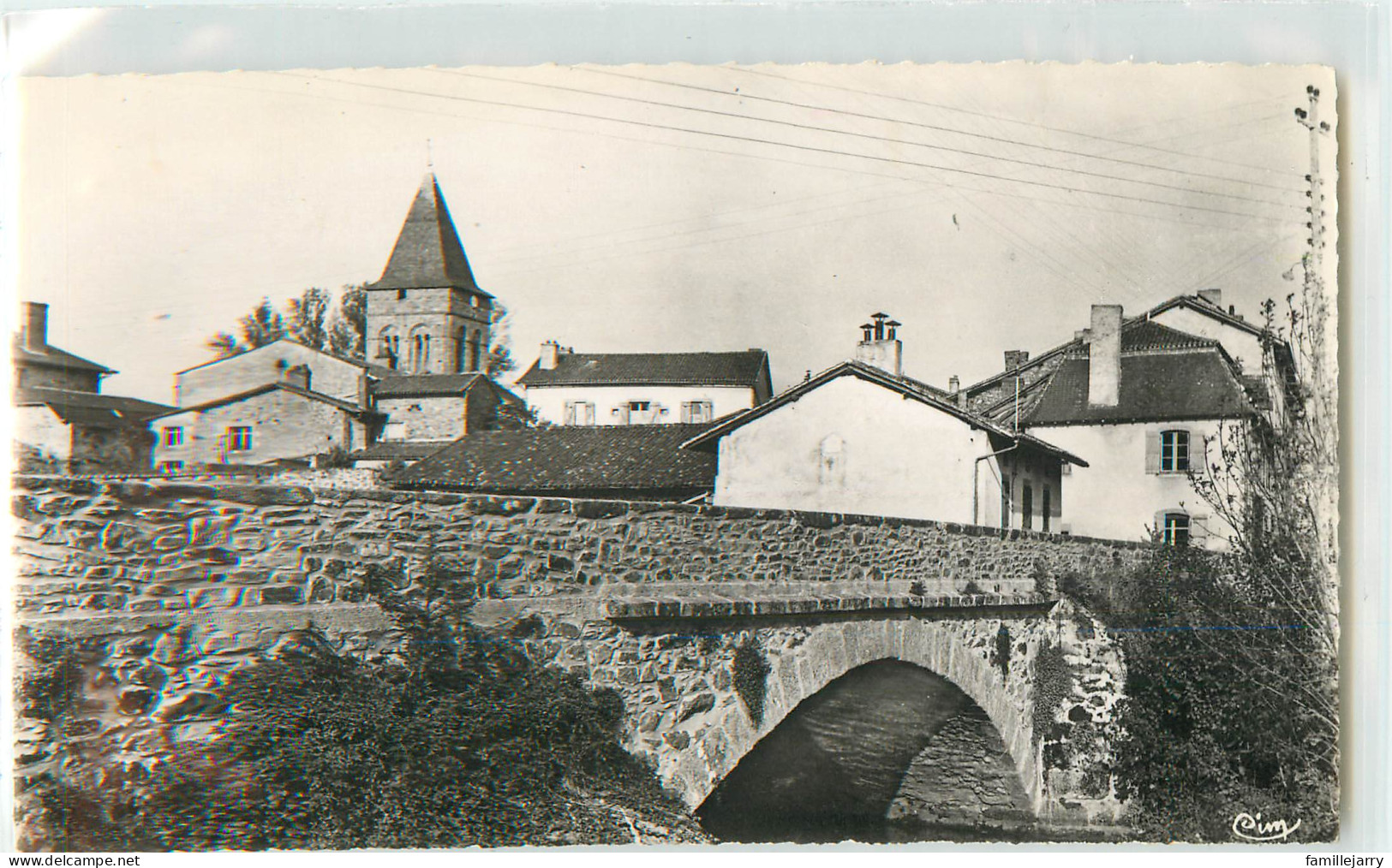 33172 - SAINT LAURENT SUR GORRE - CPSM - LE PONT - Saint Laurent Sur Gorre