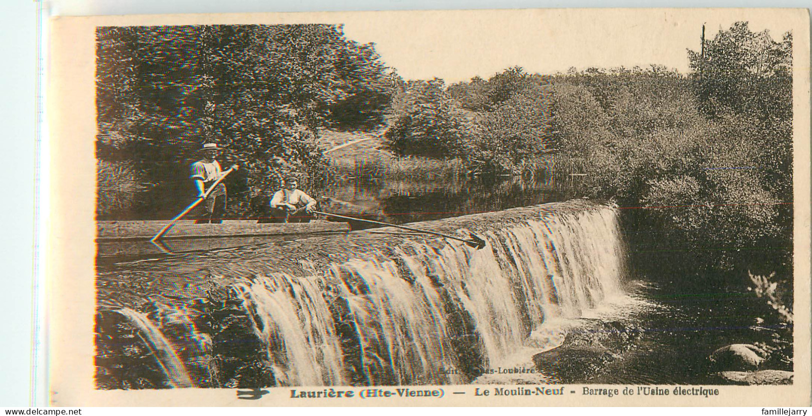 33146 - LAURIERE - LE MOULIN NEUF BARRAGE DE L USINE ELECTRIQUE - Lauriere