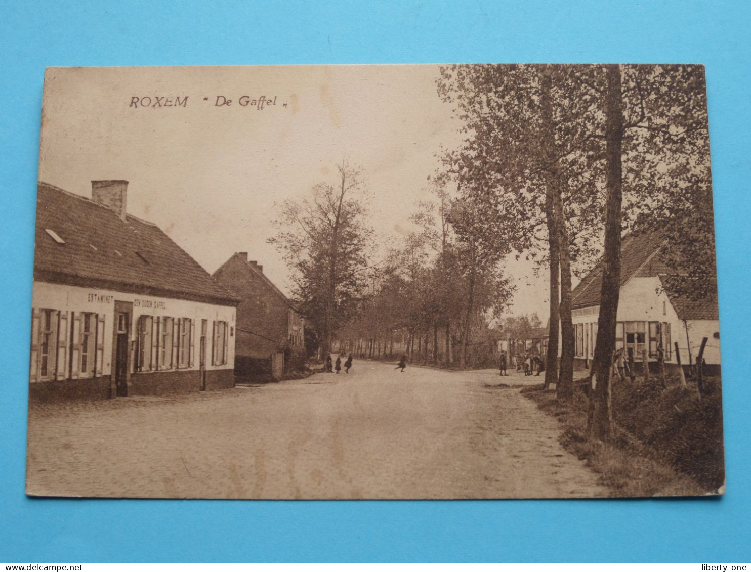 De Gaffel > ROXEM ( Edit. : L. Van Hemelrijck Ghistel ) Anno 19?? ( Zie Scans ) ! - Oudenburg