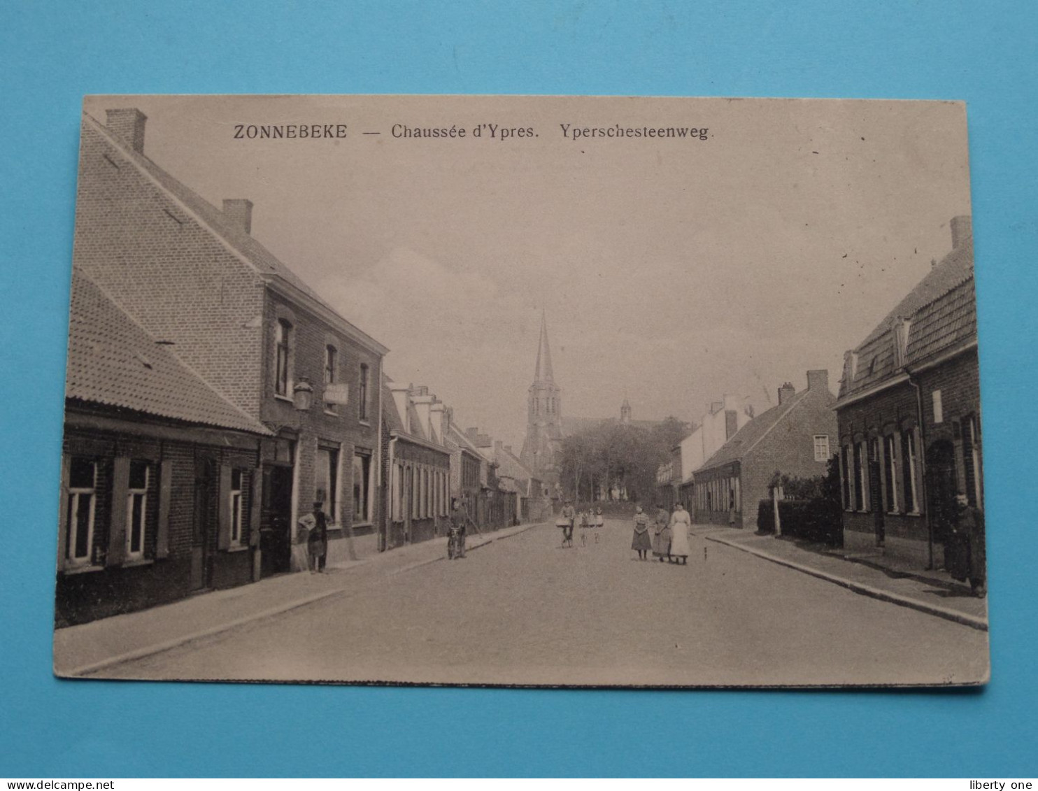 Chaussée D'YPER - Yperschesteenweg > ZONNEBEKE ( Edit. : J. N. Et Cie ) Anno 19?? ( Zie Scans ) ! - Zonnebeke