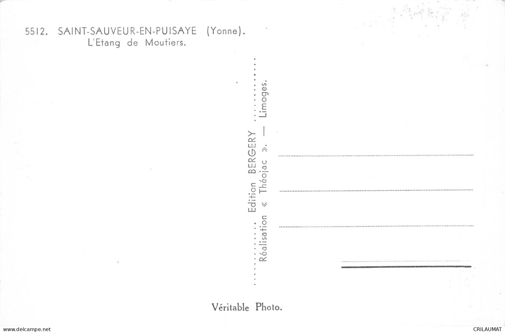 89-SAINT SAUVEUR EN PUISAYE-N°T2977-A/0067 - Saint Sauveur En Puisaye