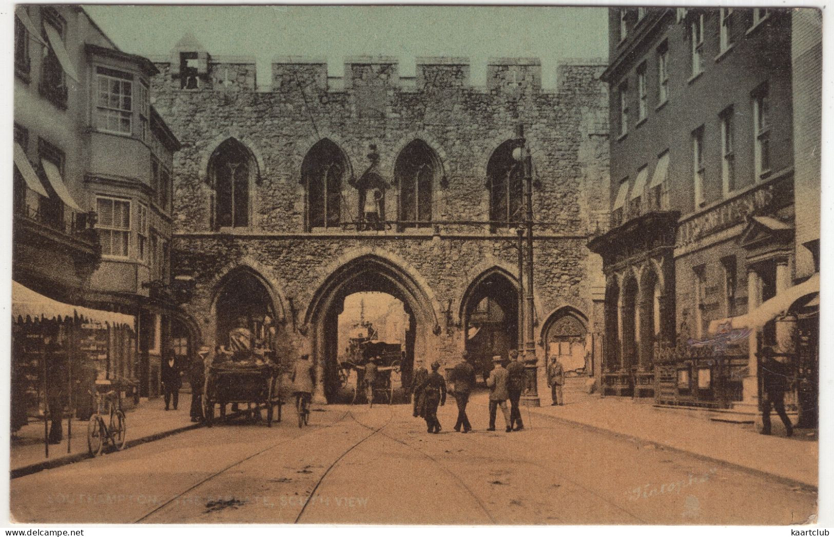 Southampton. The Bargate, South View. - (England) - 1906 - Southampton