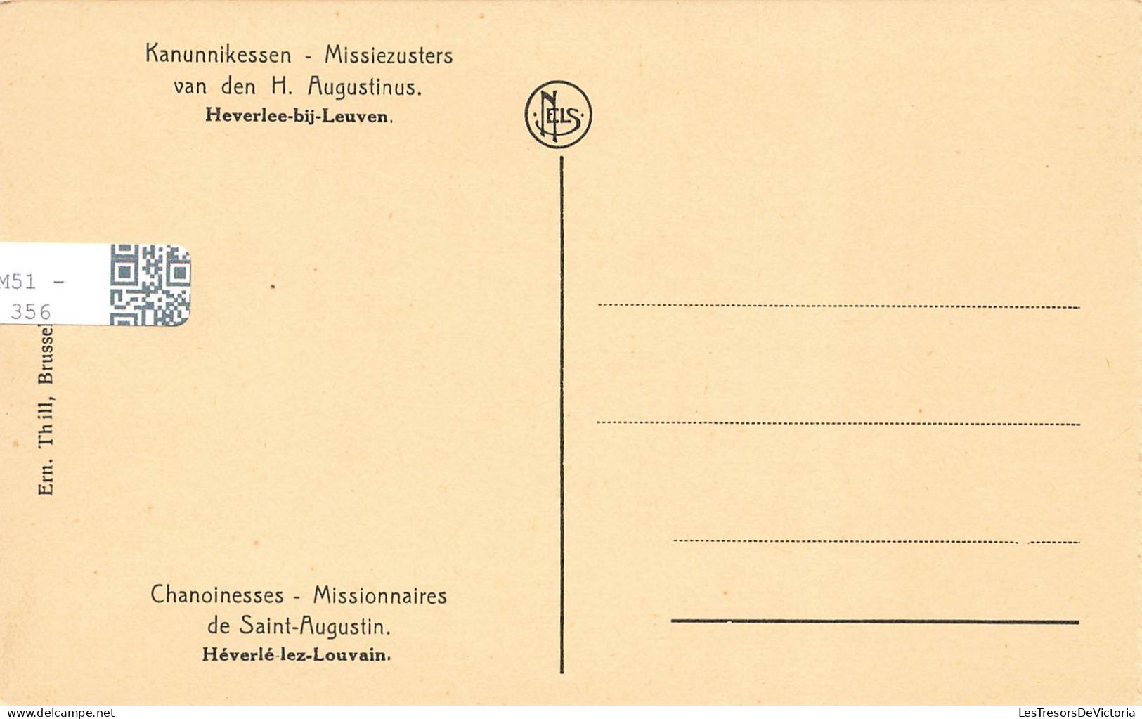 CONGO - Kanunnikessen - Missiezusters Van Den H. Augustinus - Carte Postale Ancienne - Congo Belge