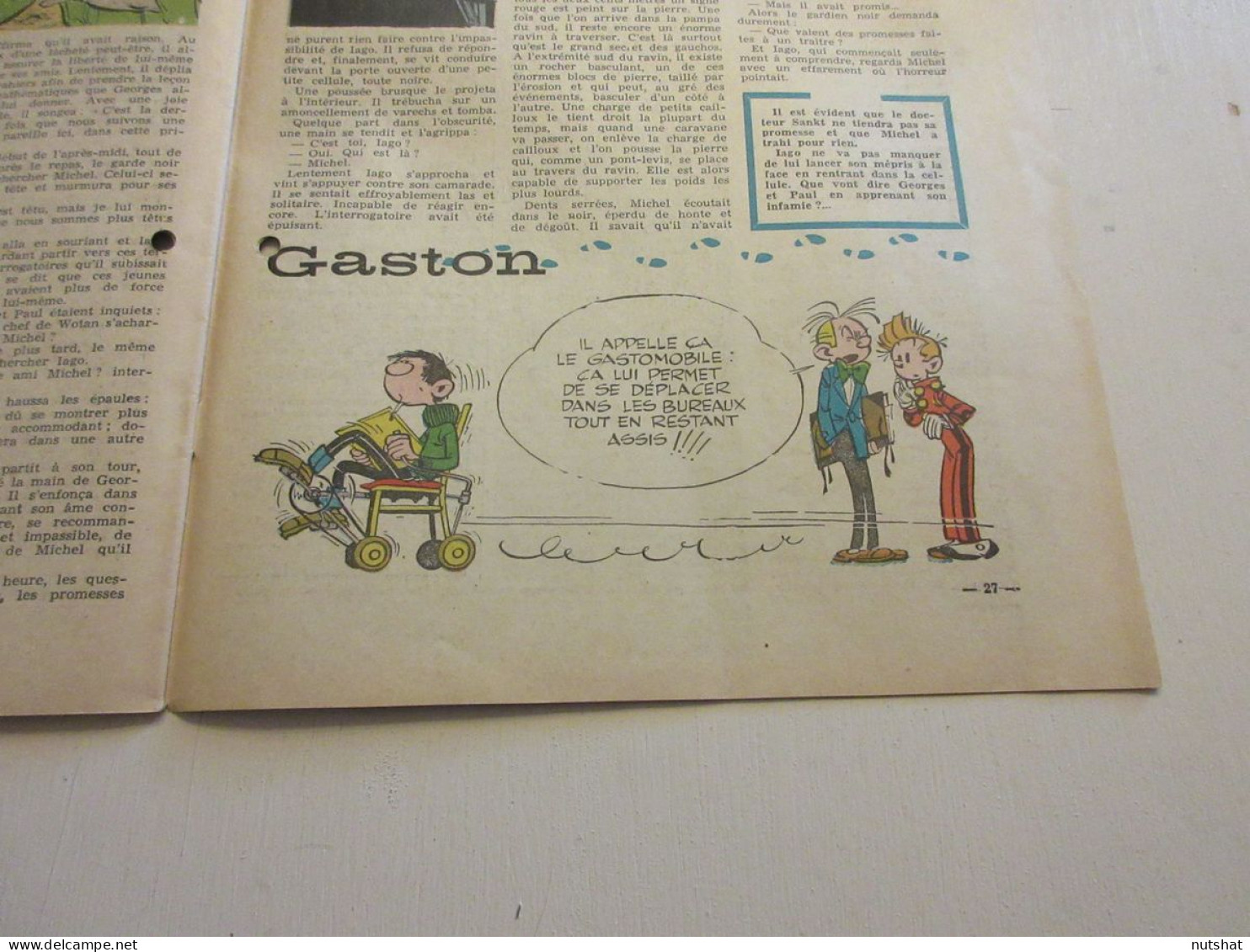 SPIROU 1012 P 05.09.1957 Les FUSEES FOOTBALL AUSTRALIEN GAZ De LACQ BOXE HAMIA   - Spirou Magazine