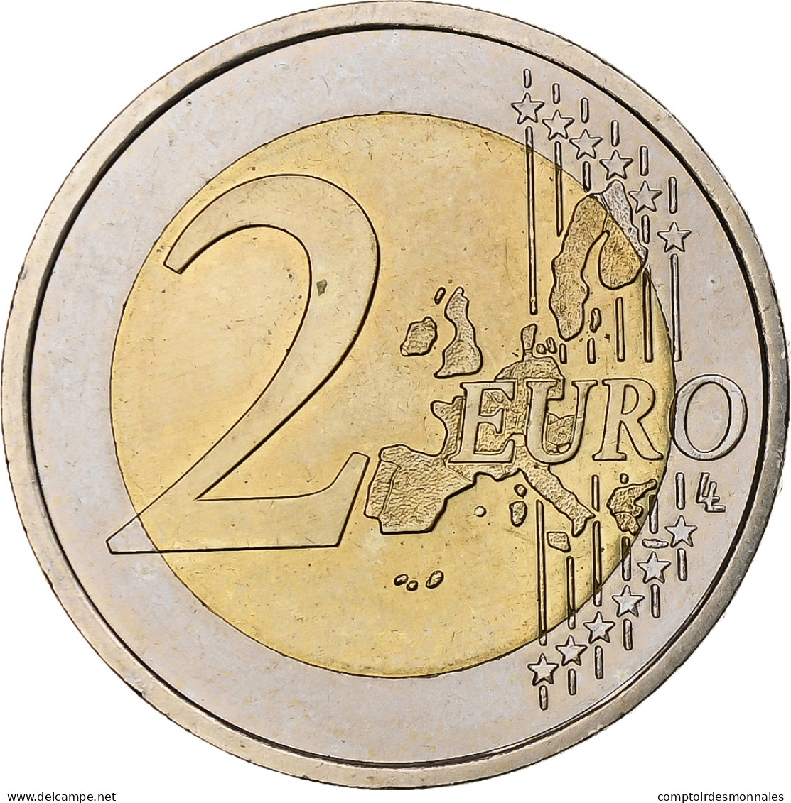 Monaco, Rainier III, 2 Euro, 2001, Monnaie De Paris, Bimétallique, SPL - Nieuw-Caledonië