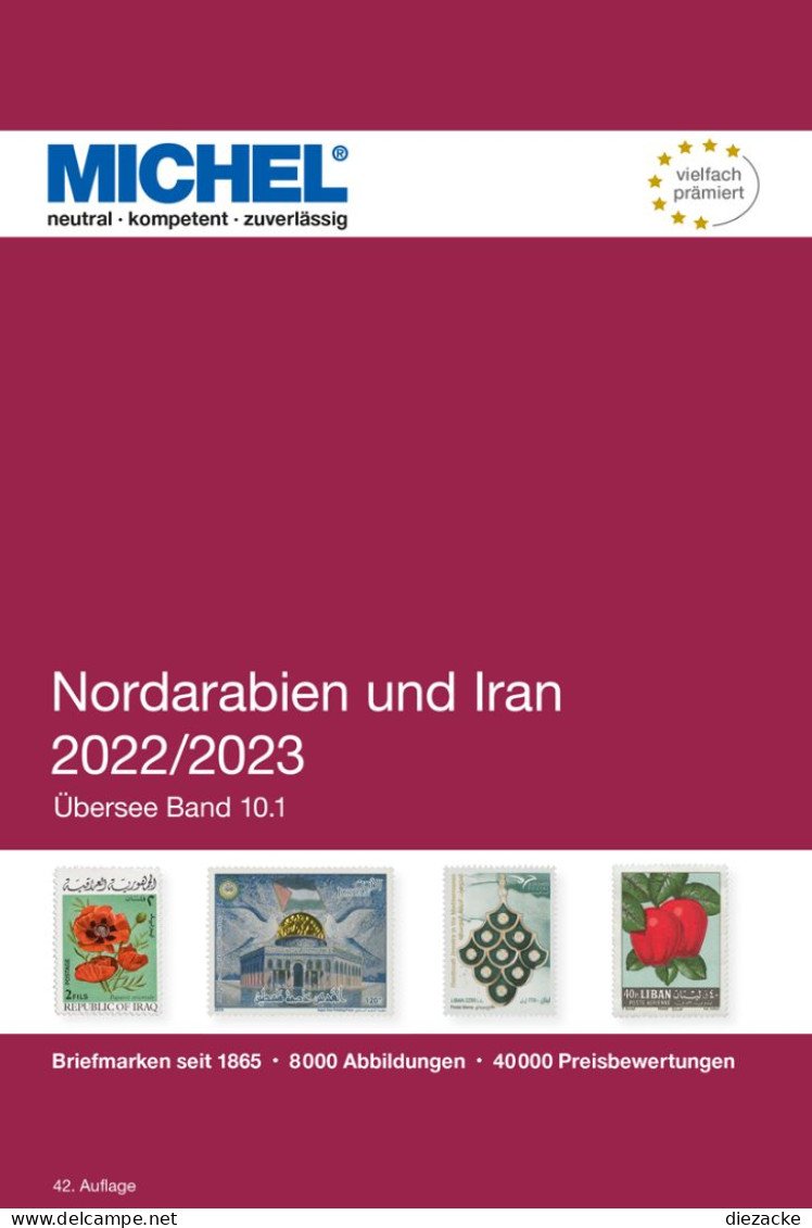 Michel Katalog Nordarabien Und Iran 2022/2023 ÜK 10/1 PORTOFREI! Neu - Other & Unclassified