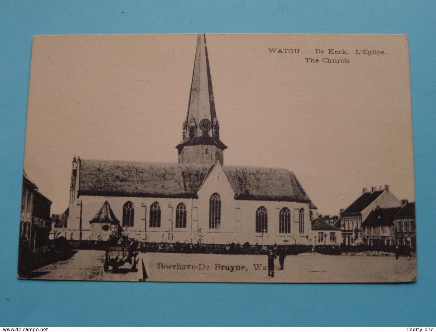 De Kerk / Church / L'Eglise > WATOU ( Edit. : Boerhaeve-De Bruyne ) Anno 19?? ( Zie Scans ) ! - Poperinge