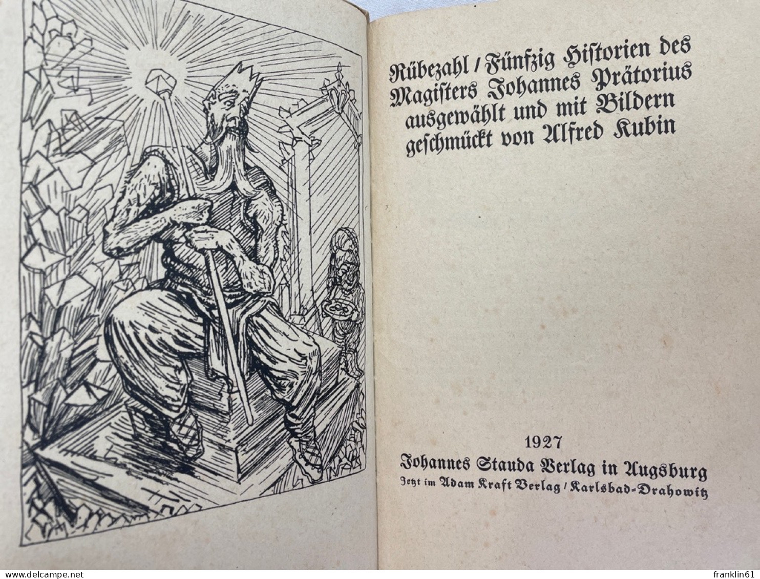 Rübezahl : 50 Historien D. Magisters Johannes Prätorius. - Sagen En Legendes