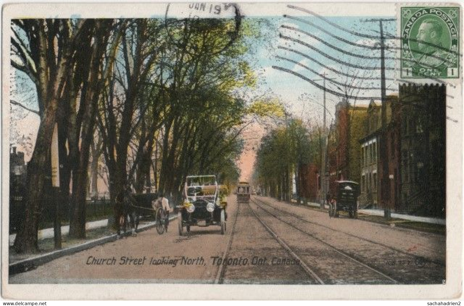 TORONTO. Church Street Looking North - Toronto