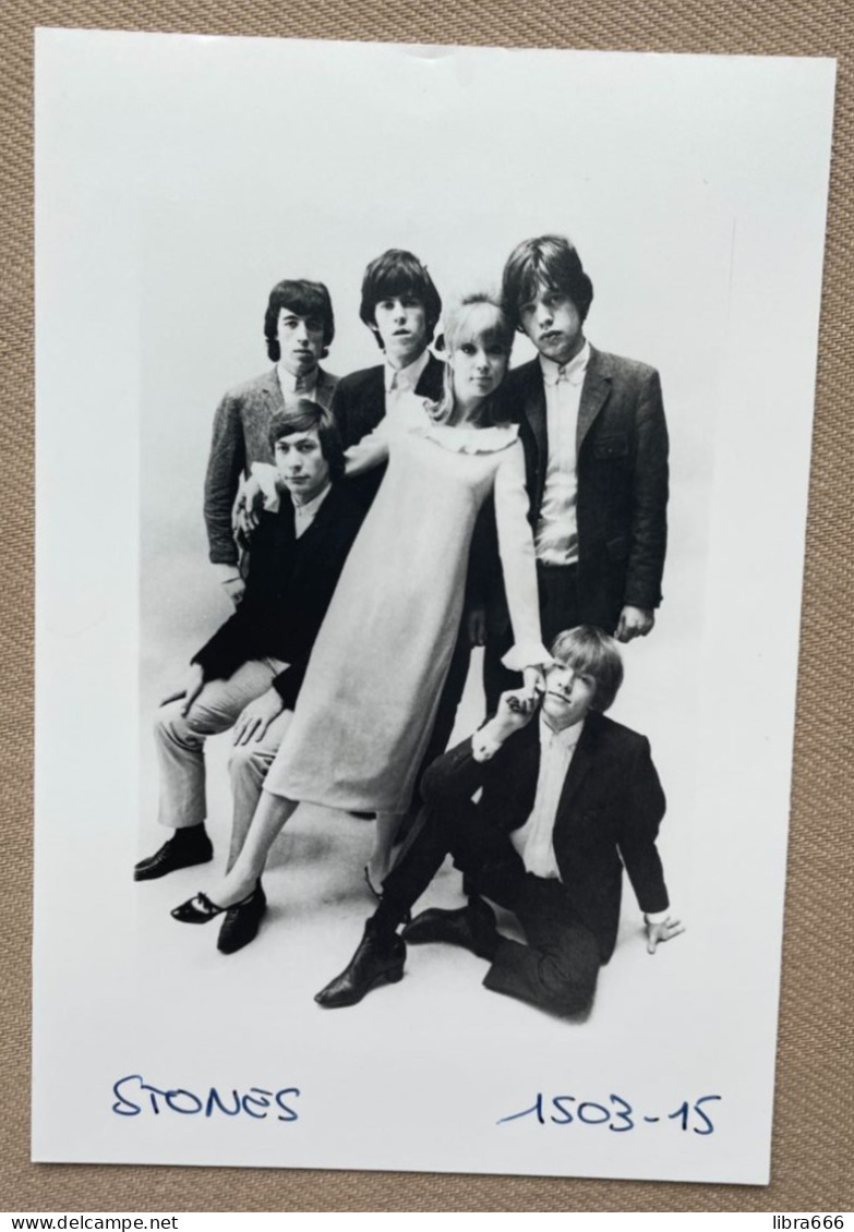 THE ROLLING STONES & PATTIE BOYD - 15 X 10 Cm. (REPRO PHOTO ! - Zie Beschrijving - Voir Description - See Description) ! - Berühmtheiten