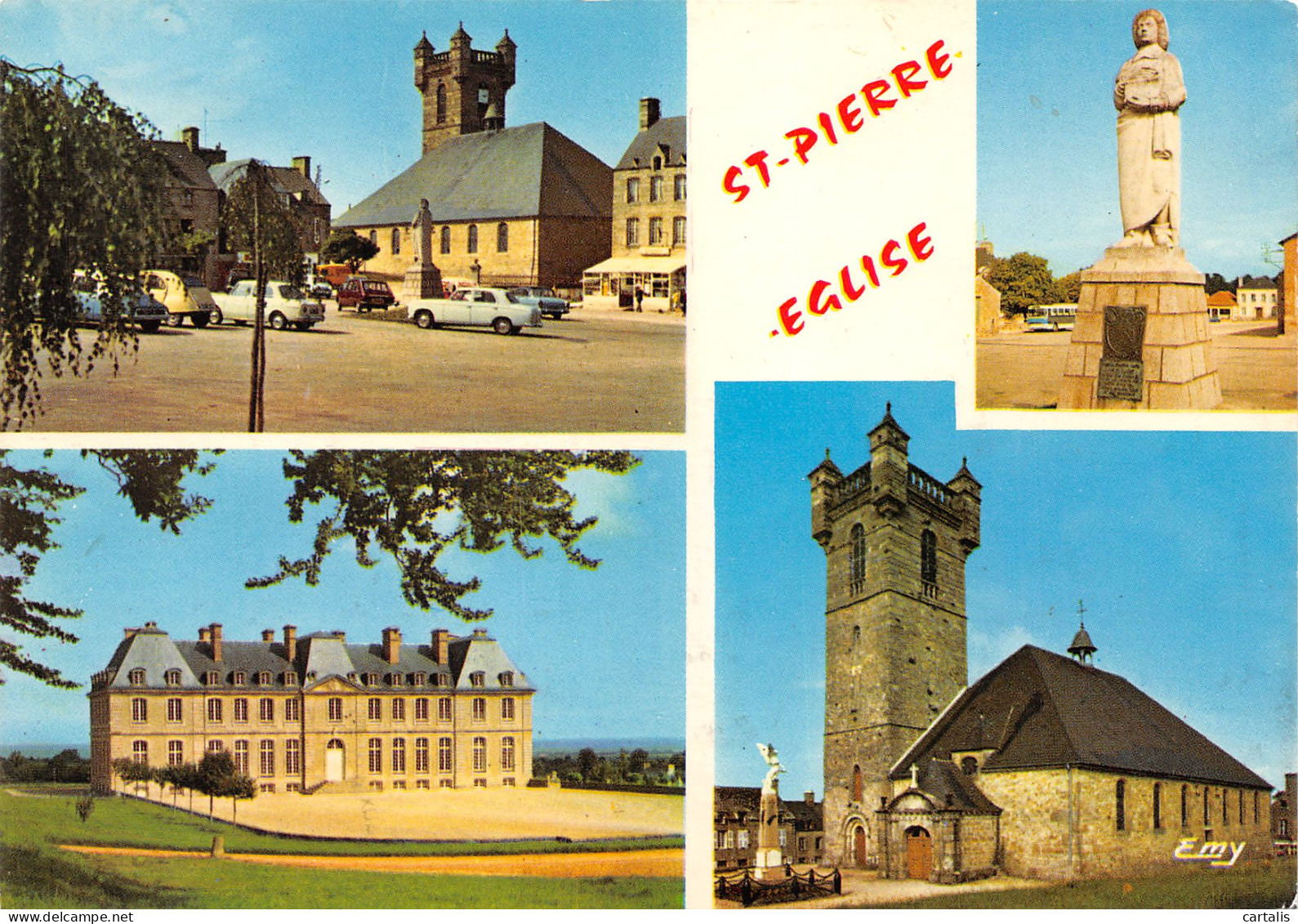 50-SAINT PIERRE EGLISE-N°C-3624-A/0181 - Saint Pierre Eglise