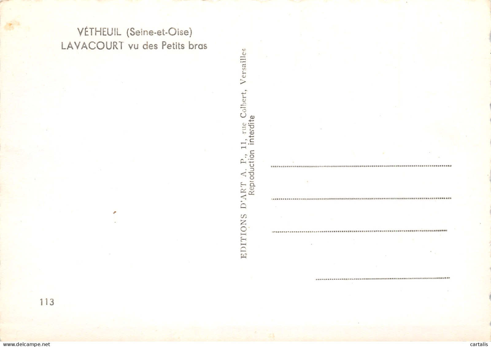 95-VETHEUIL-N°C-3625-C/0329 - Vetheuil