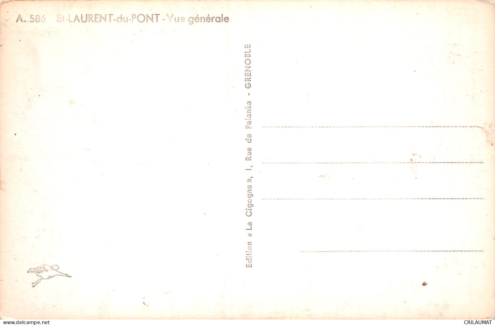 38-SAINT LAURENT DU PONT-N°T2981-B/0063 - Saint-Laurent-du-Pont