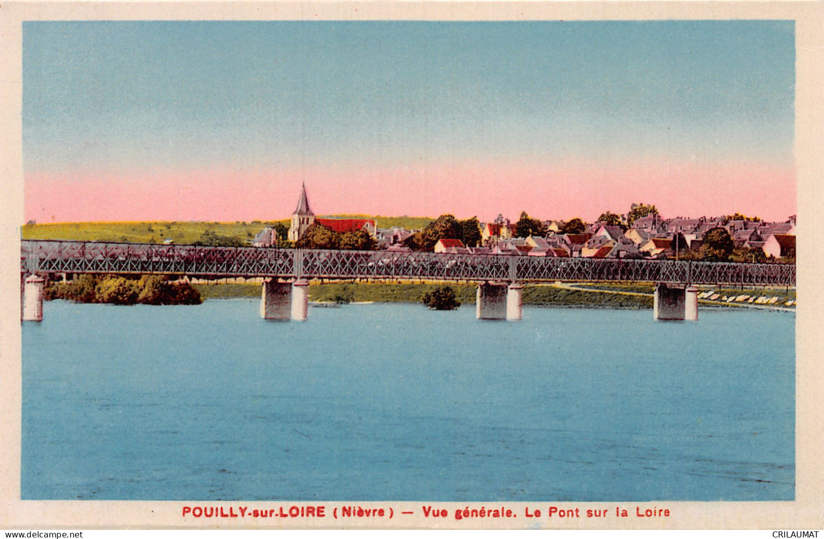 58-POUILLY SUR LOIRE-N°T2981-A/0355 - Pouilly Sur Loire