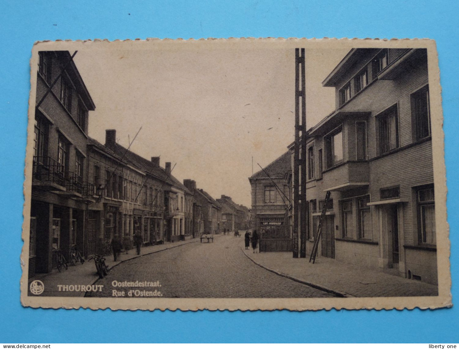 OOSTENDESTRAAT > THOUROUT ( Edit. : Firma Becelaere ) Anno 1937 ( Zie Scans ) ! - Torhout