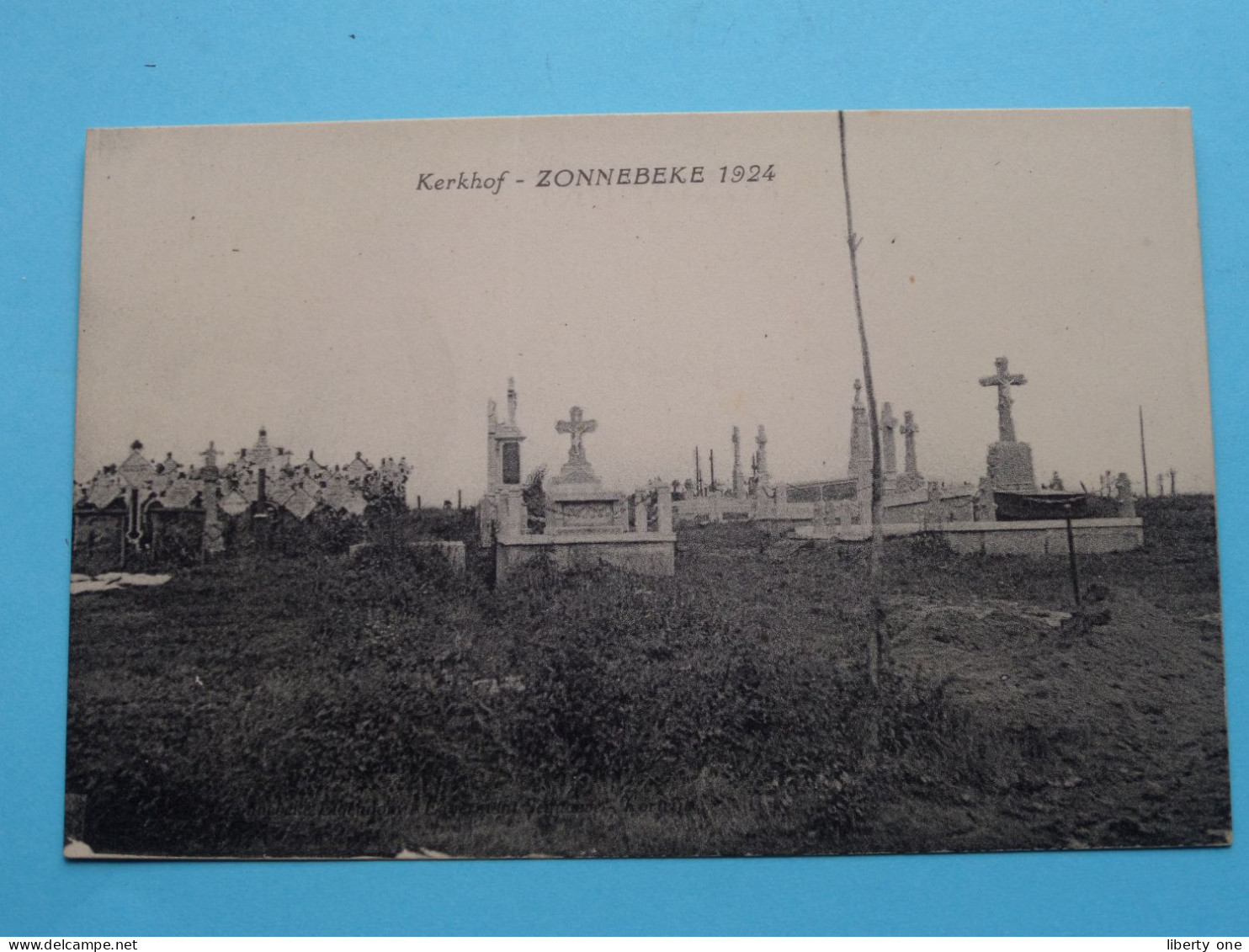 Kerkhof > ZONNEBEKE 1924 ( Edit. : ? ) Anno 19?? ( Zie Scans ) ! - Zonnebeke