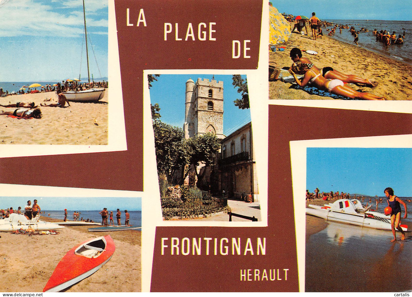 34-FRONTIGNAN PLAGE-N°C-3626-B/0011 - Frontignan