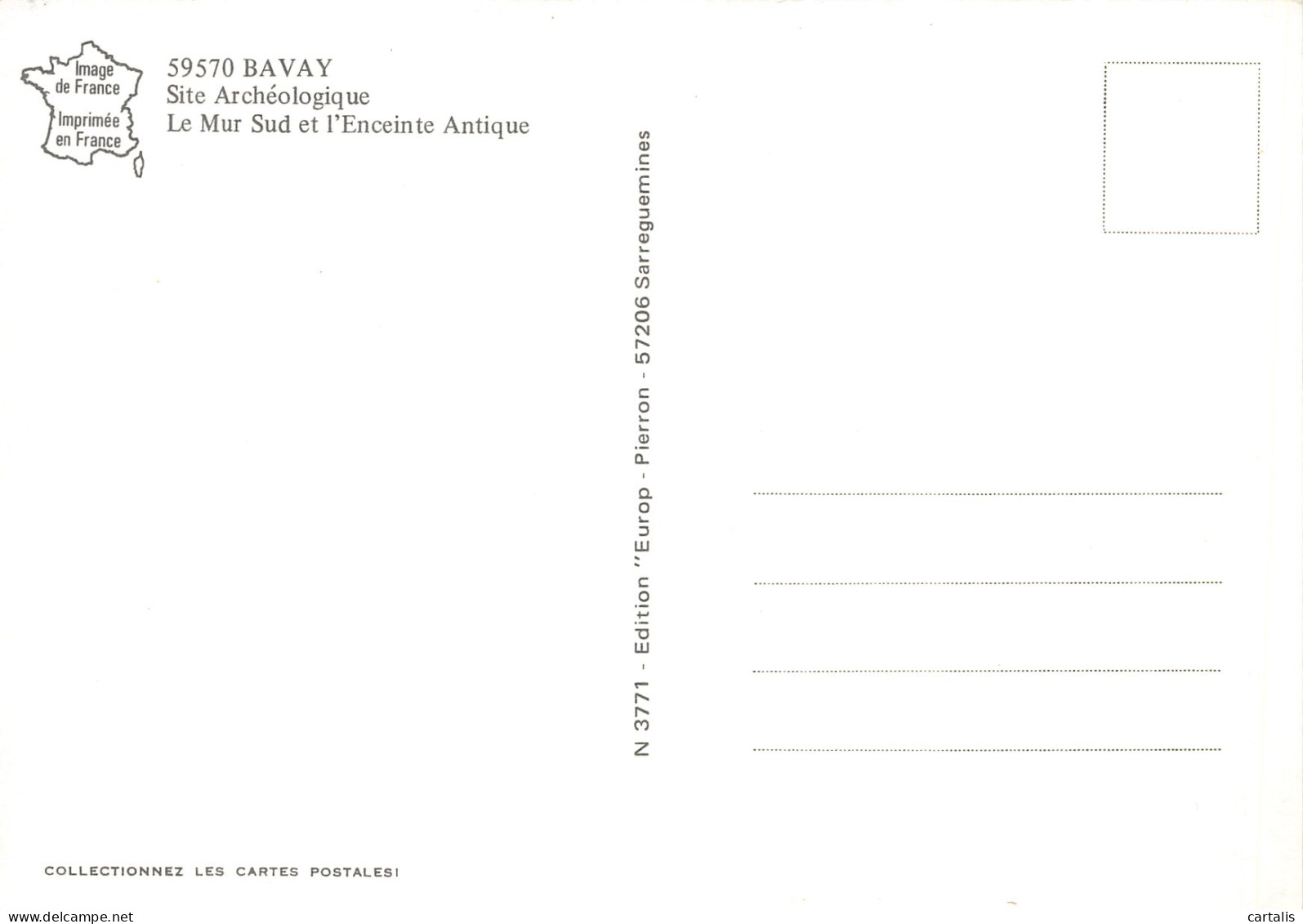 59-BAVAY-N°C-3627-A/0197 - Bavay