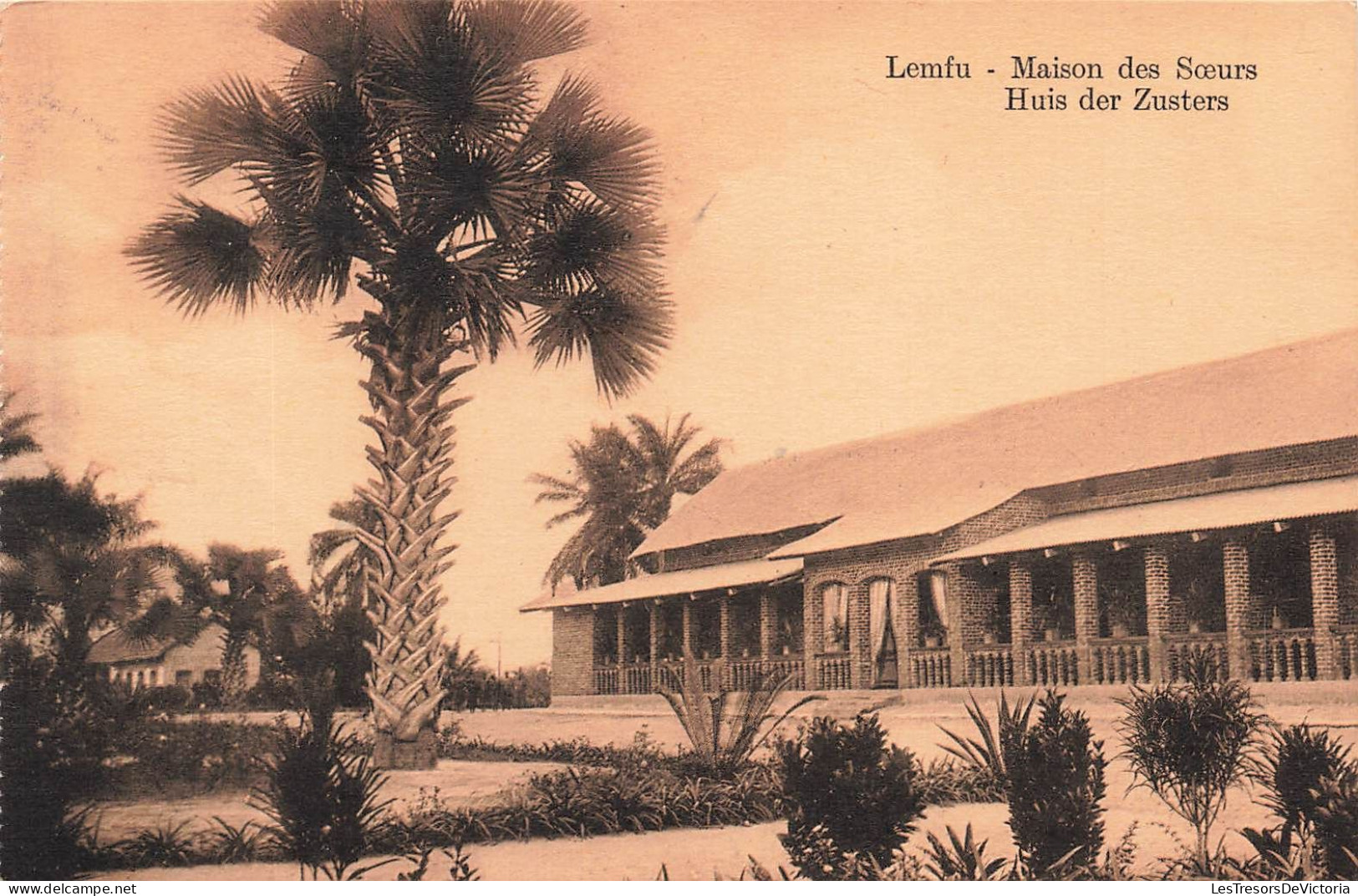 CONGO - Lemfu - Maison Des Soeurs - Carte Postale Ancienne - Belgian Congo