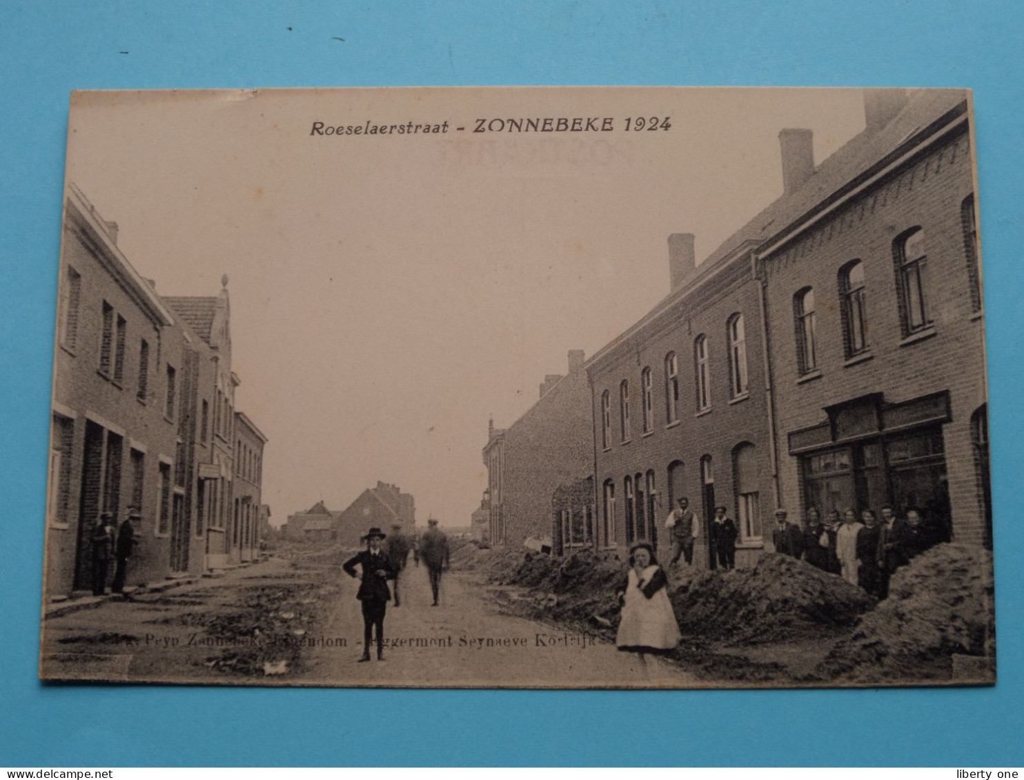 Roeselaerstraat > ZONNEBEKE 1924 ( Edit. : Peyp ) Anno 19?? ( Zie Scans ) ! - Zonnebeke