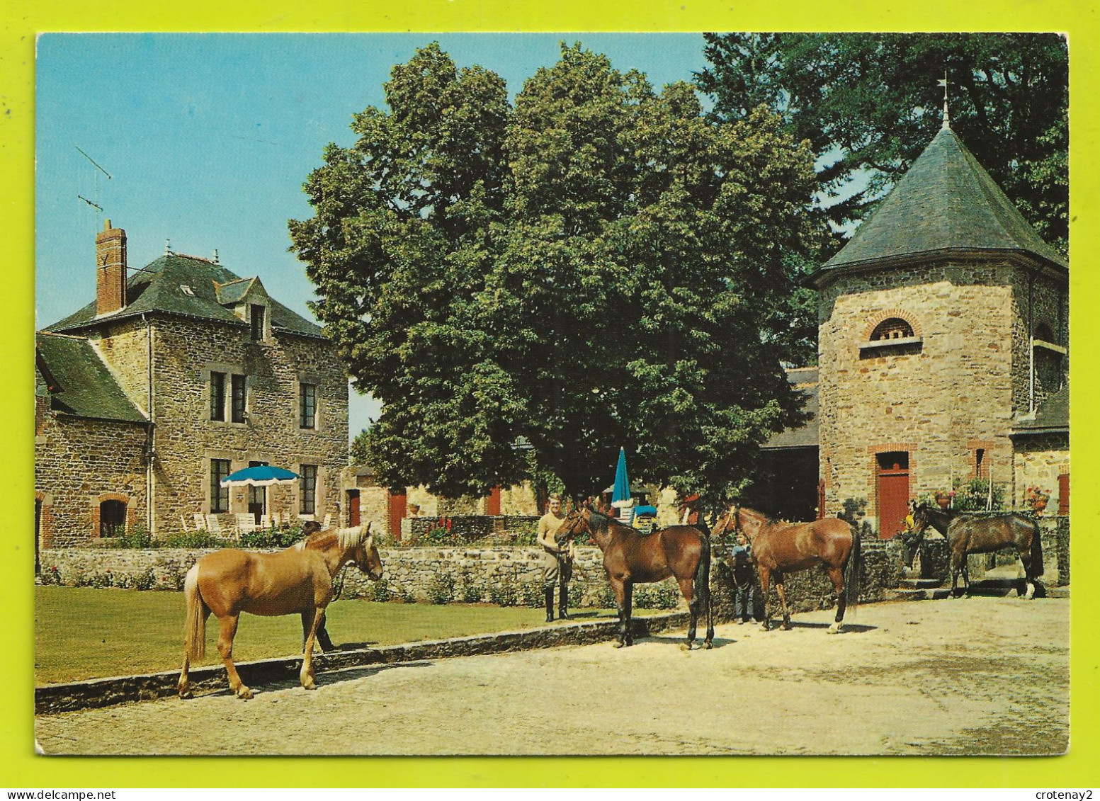 44 MISSILLAC N°7 Country Club Equitation Beaux Chevaux Golf 18 Trous Hôtel Bar Restaurant Tél : 5 Vers La Baule VOIR DOS - Missillac