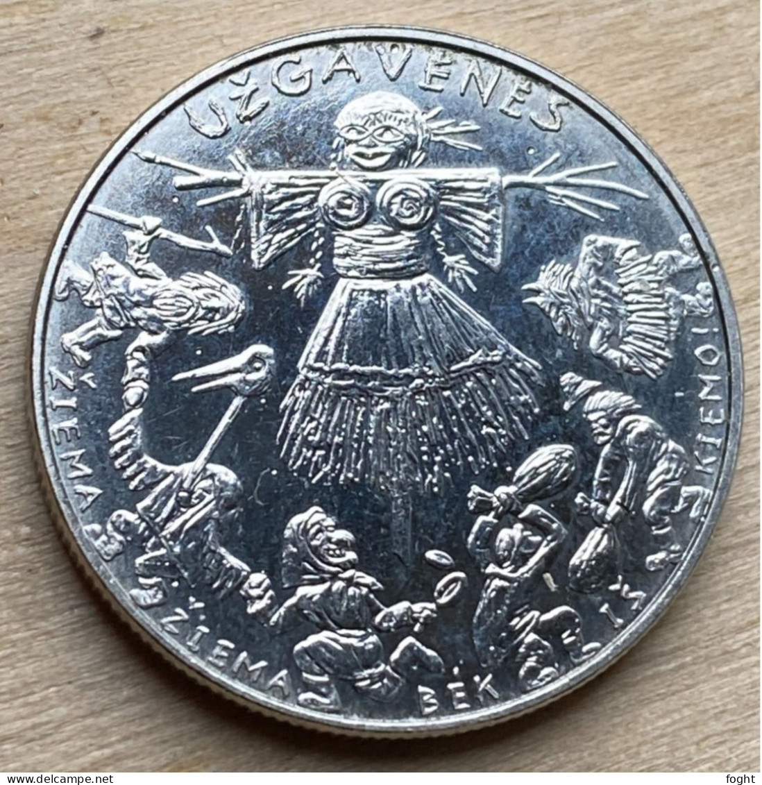 2019 LMK Lithuania "Traditional Lithuanian Celebrations" 1.5 Euro Coin,KM#234,7119 - Lituania