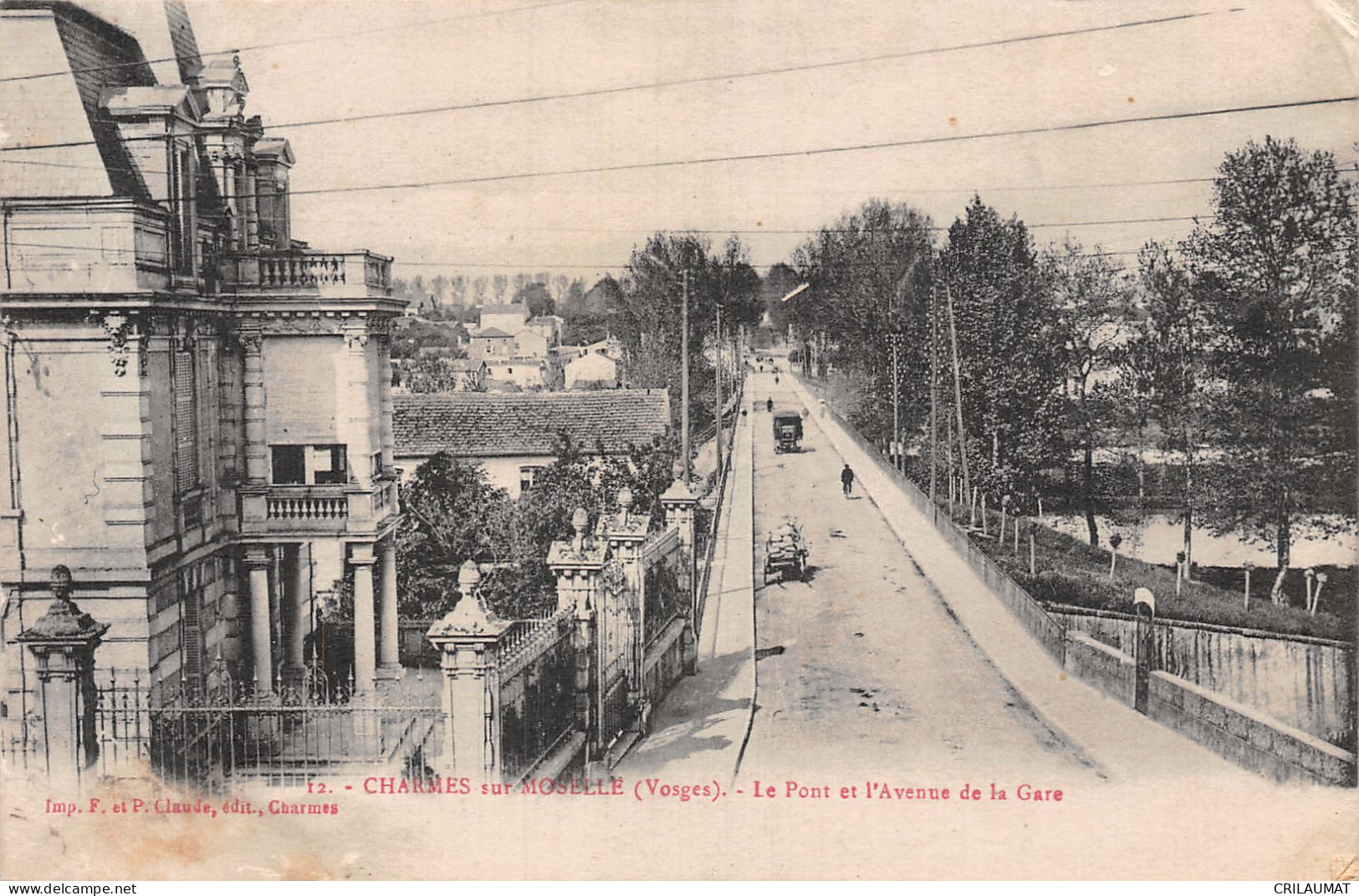 88-CHARMES SUR ROSELLE-N°T2982-E/0107 - Charmes