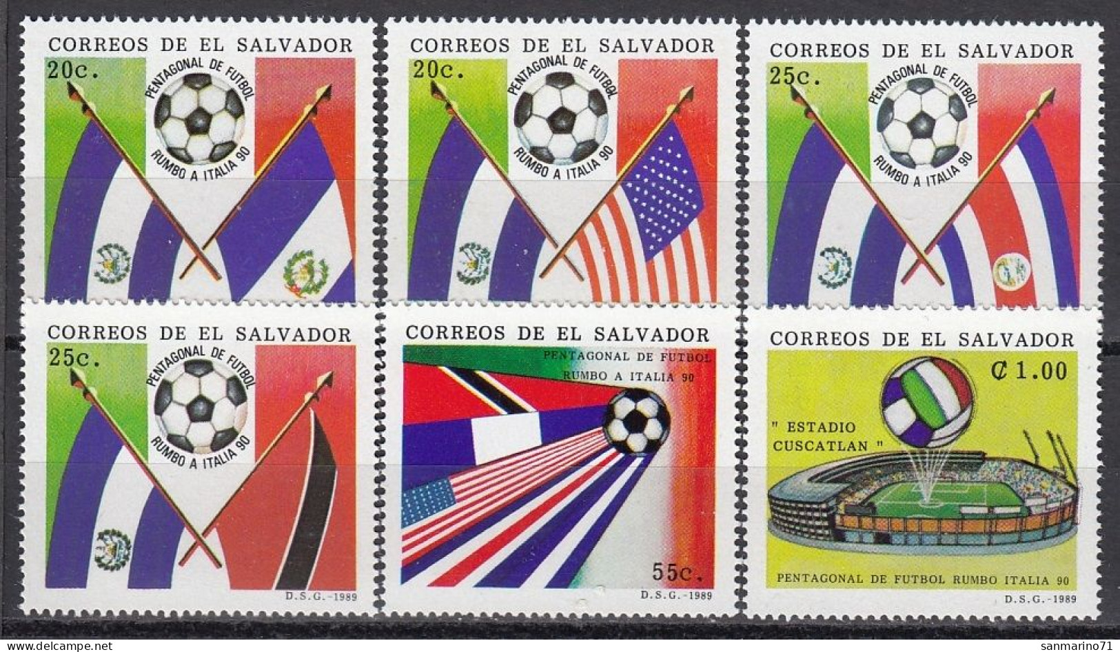 EL SALVADOR 1763-1768,unused (**) - 1990 – Italien