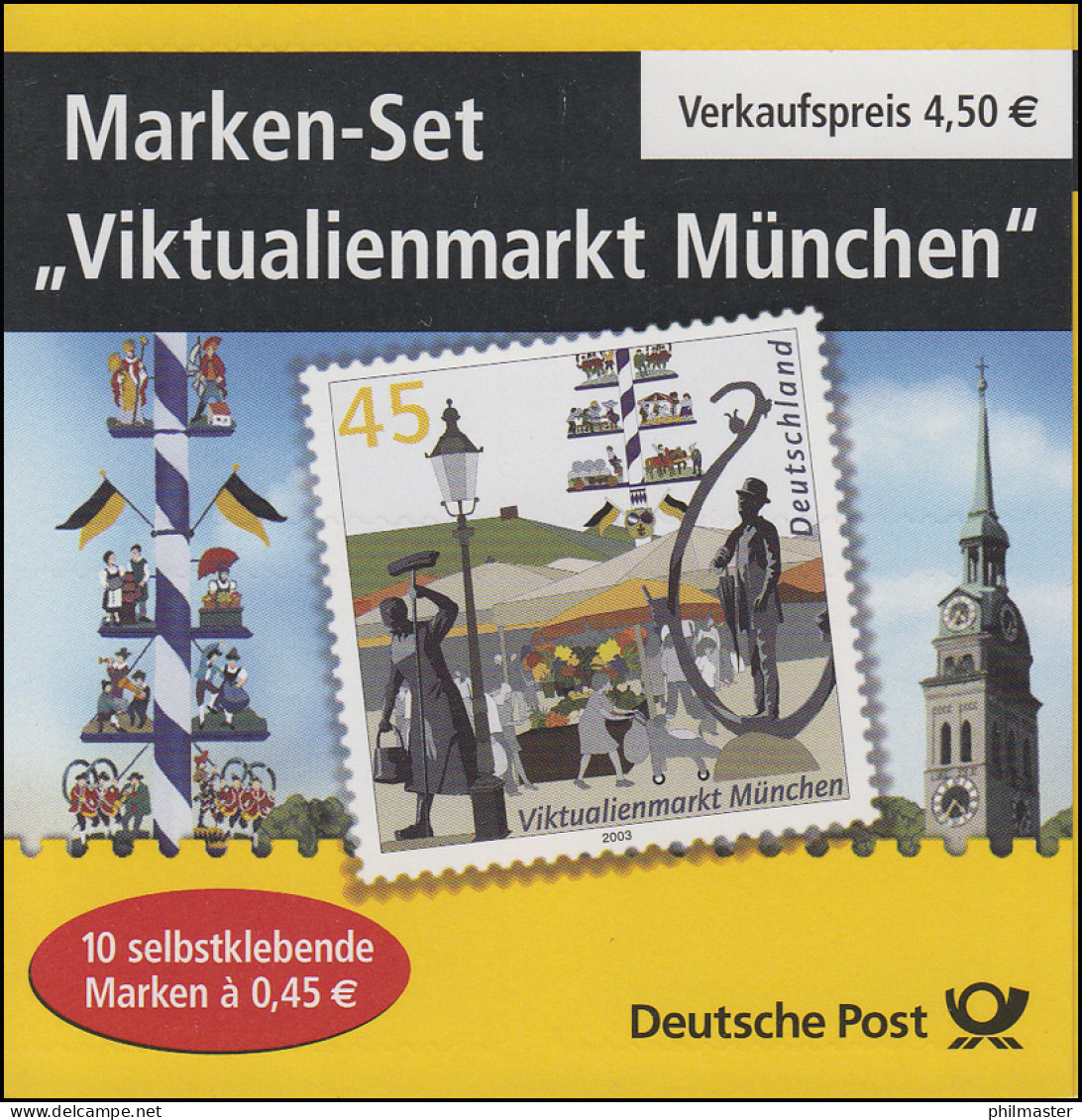 53FI MH Viktualienmarkt München - Marken Festklebend ** Postfrisch - 2001-2010