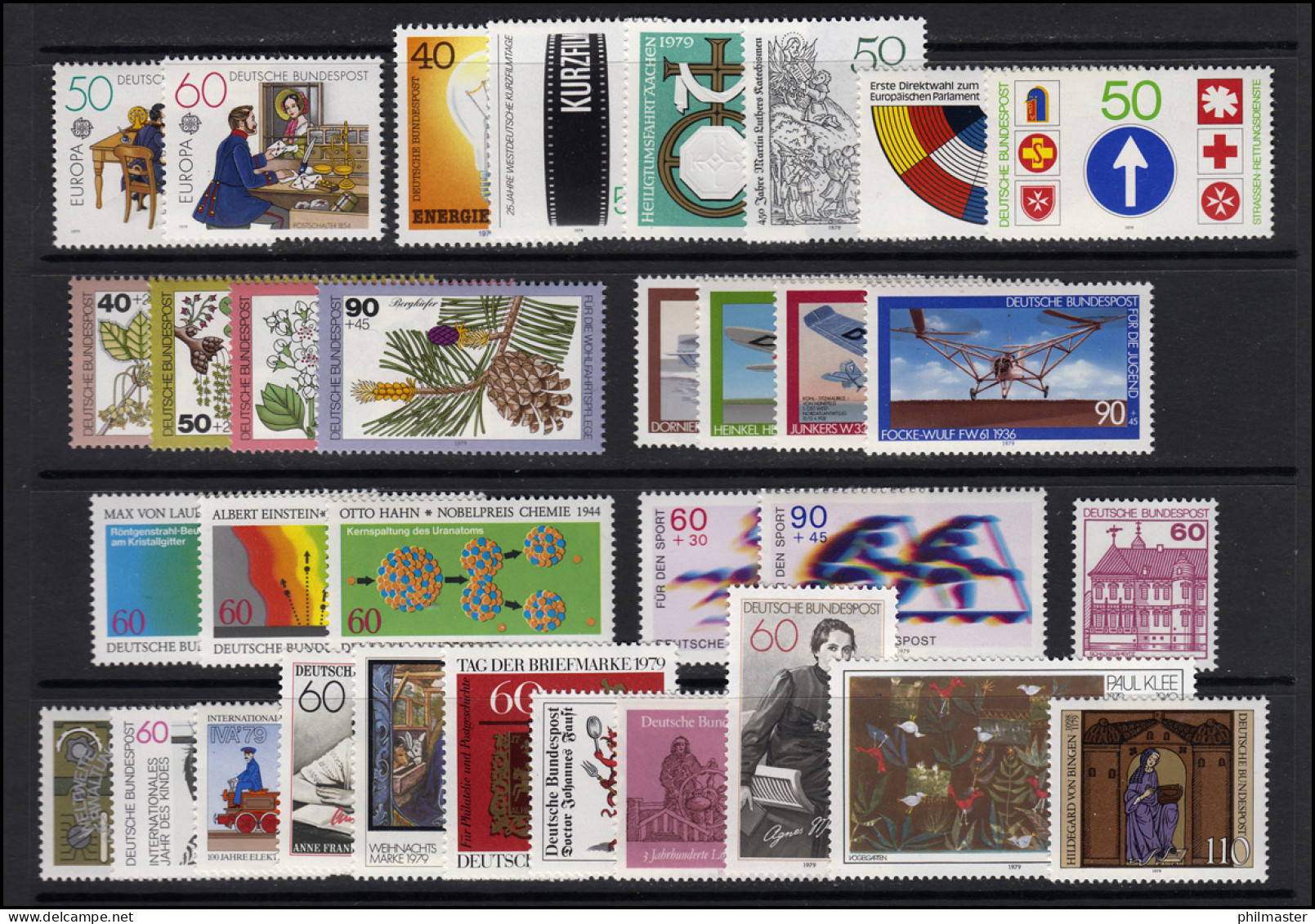 1000-1032 Bund-Jahrgang 1979, Komplett Postfrisch ** - Annual Collections