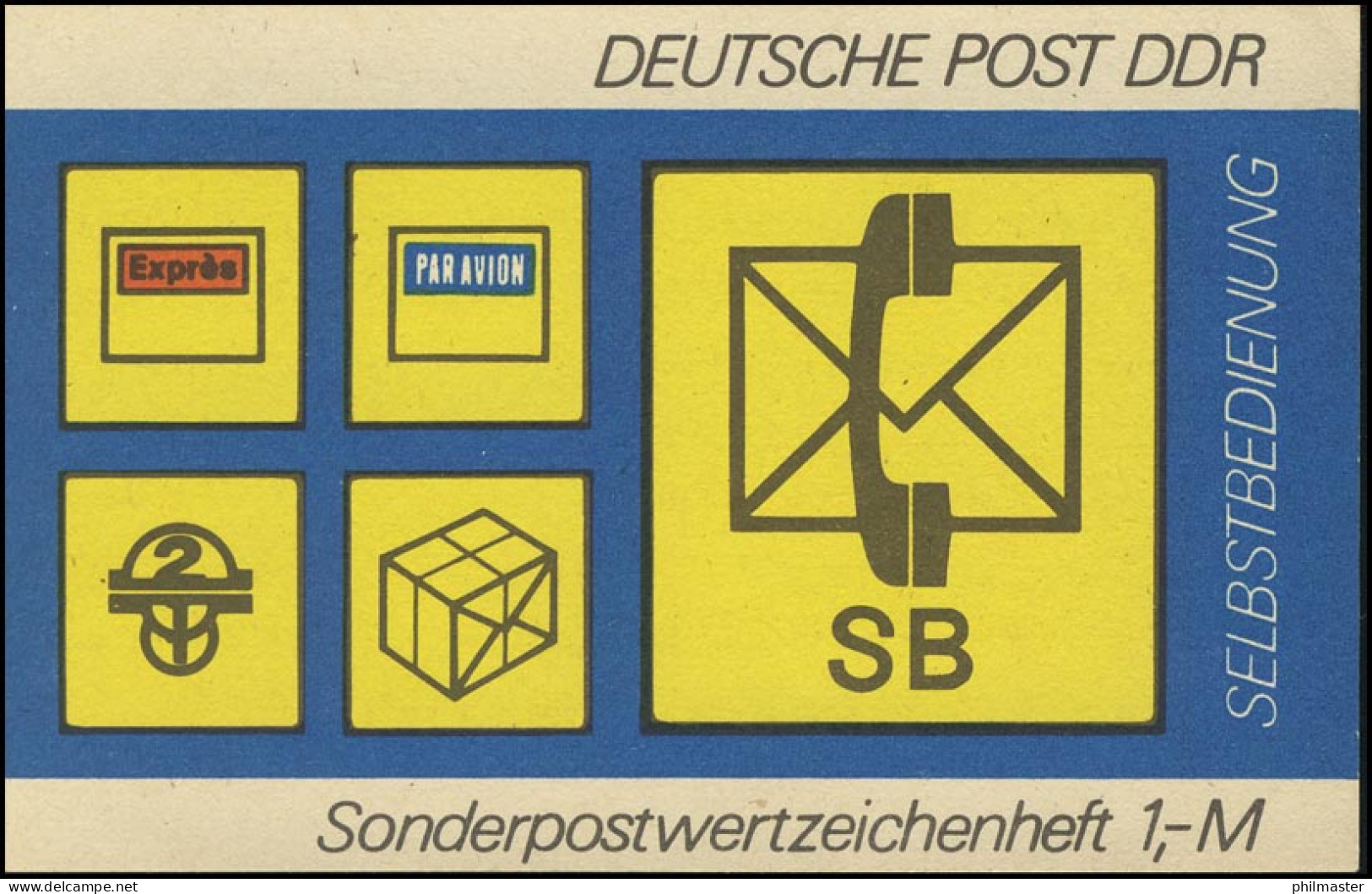 SMHD 11 Aa SB-Postsymbole - Postfrisch - Libretti