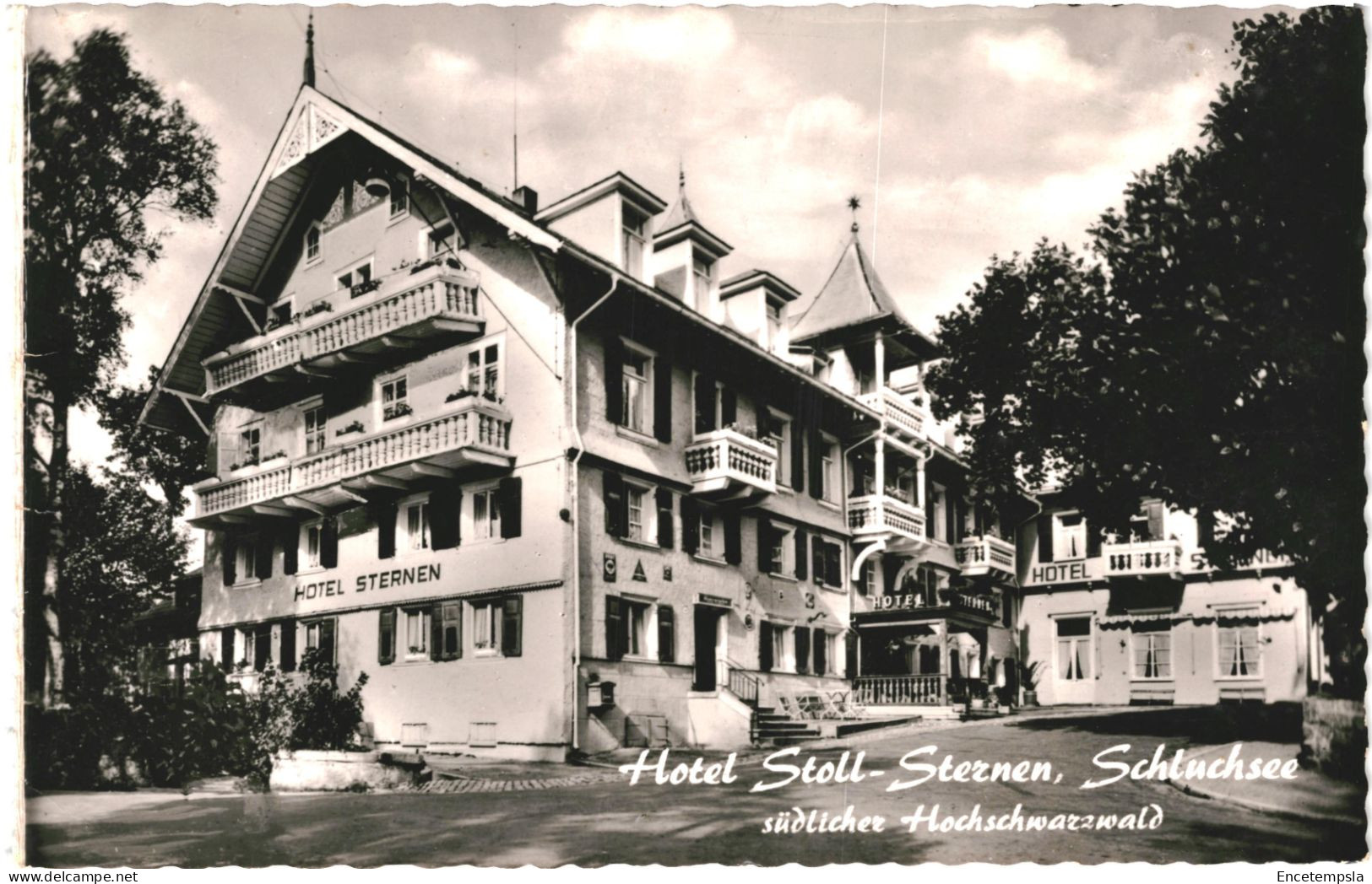 CPA Carte Postale Publicitaire Germany Schluchsee  Hotel Stoll Sternen   VM79384 - Schluchsee