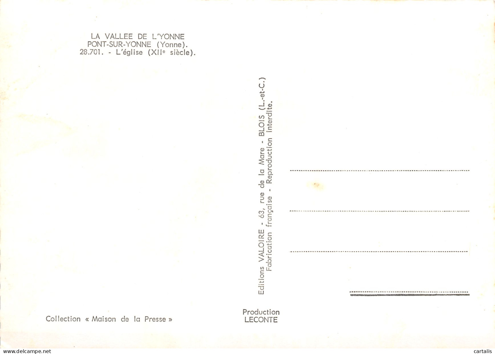 89-PONT SUR YONNE-N°C-3628-C/0337 - Pont Sur Yonne