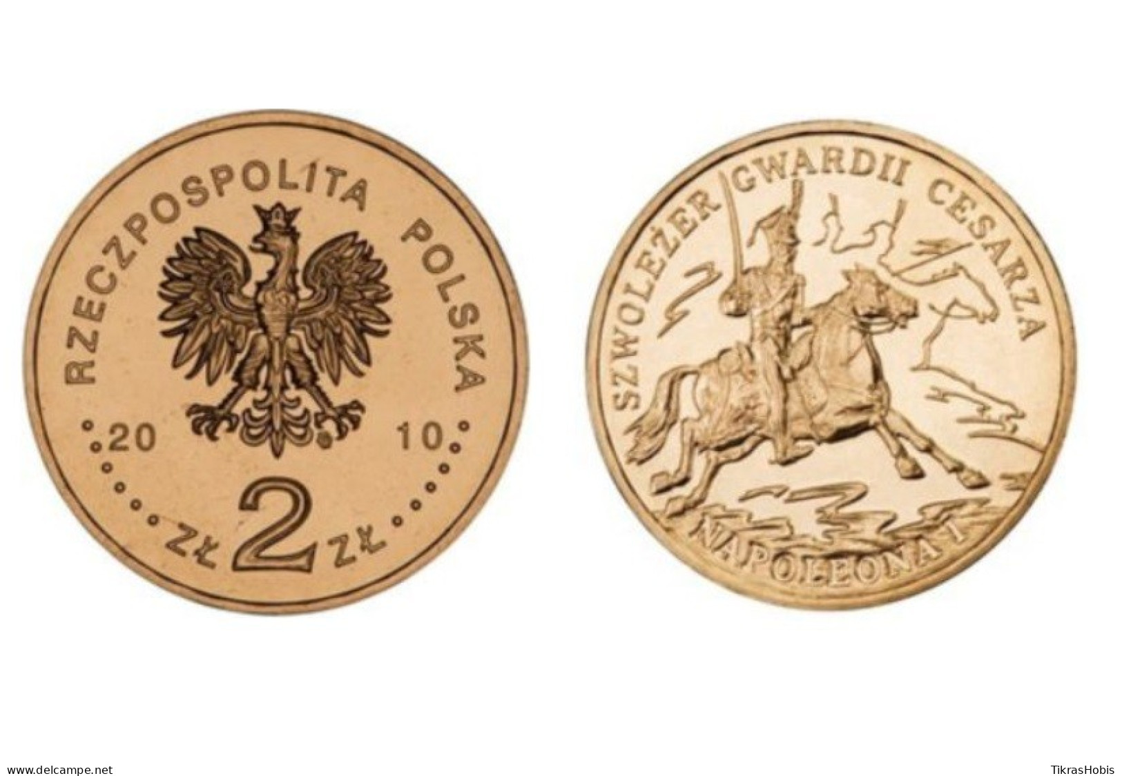 Poland 2 Zlotys, 2010 Napoleonic Guard I Y718 - Polen