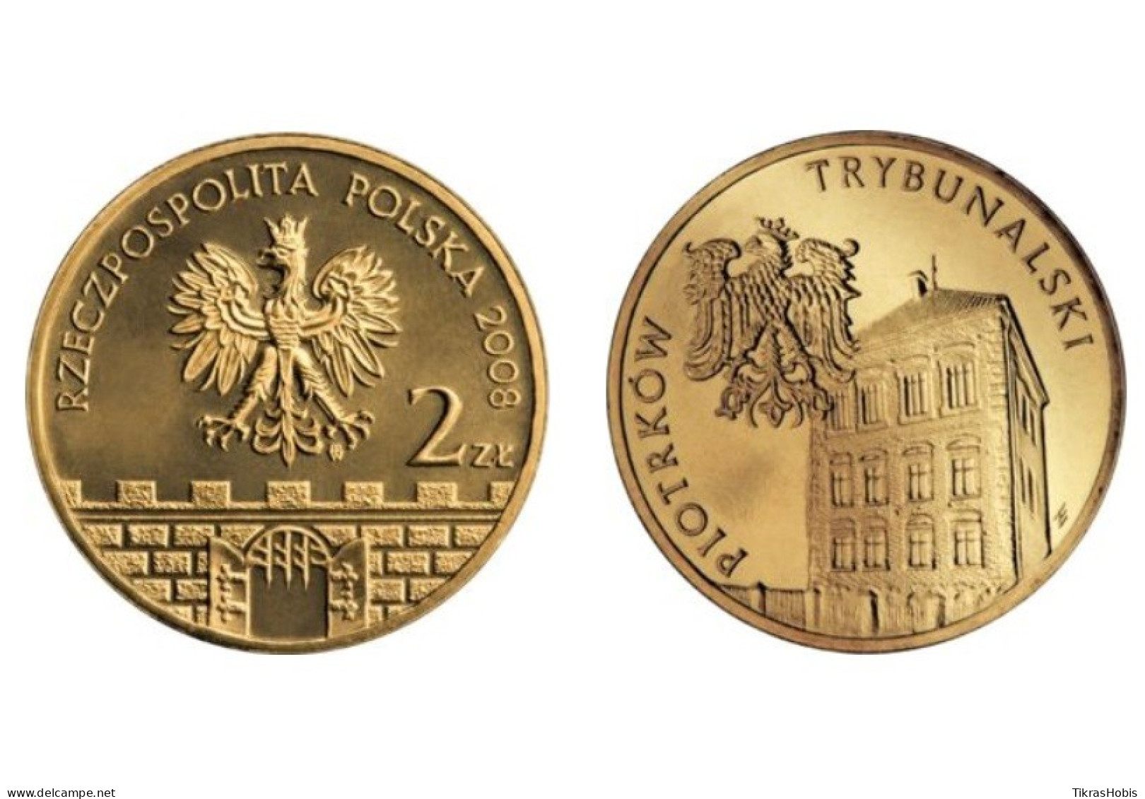 Poland 2 Zlotys, 2008 Petrakava Y628 - Pologne