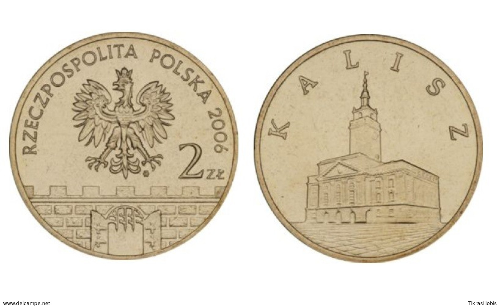 Poland 2 Zlotys, 2006 Kalisz Y580 - Polonia